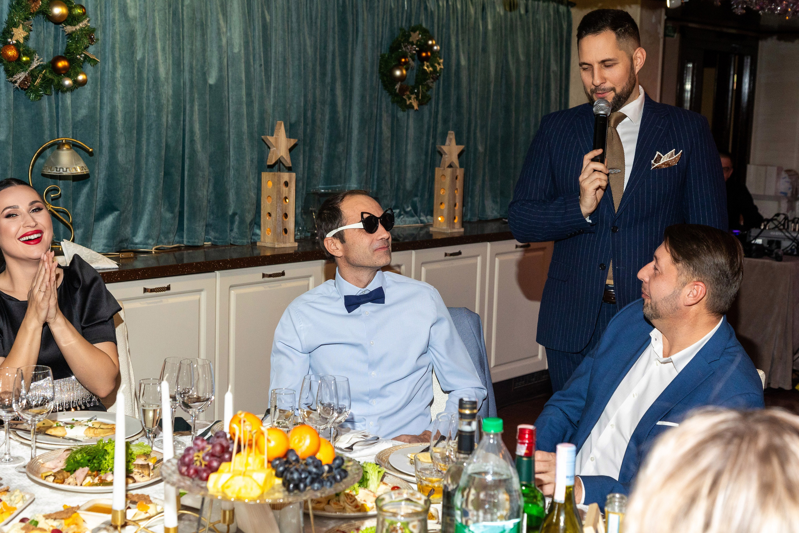 Новогодний корпоратив. Профессиональный интерьерный и репортажный фотограф Минск и РБ. Максим Орлов