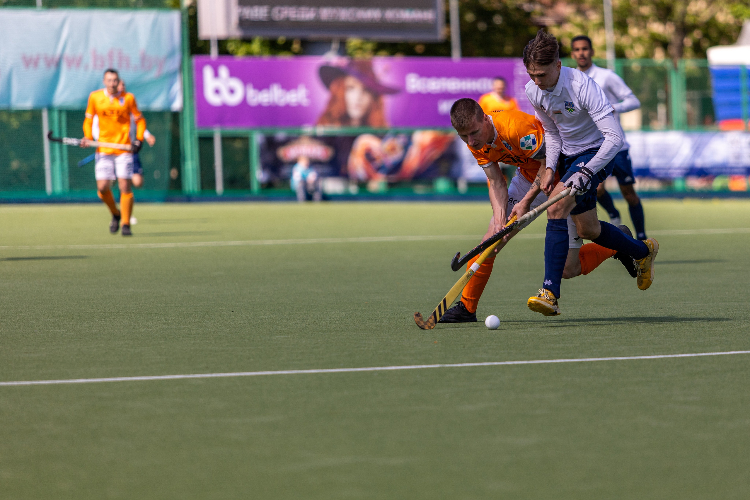 Хоккей на траве. ХК Минск — СК Строитель 12.05.2024. Профессиональный интерьерный и репортажный фотограф Минск и РБ. Максим Орлов