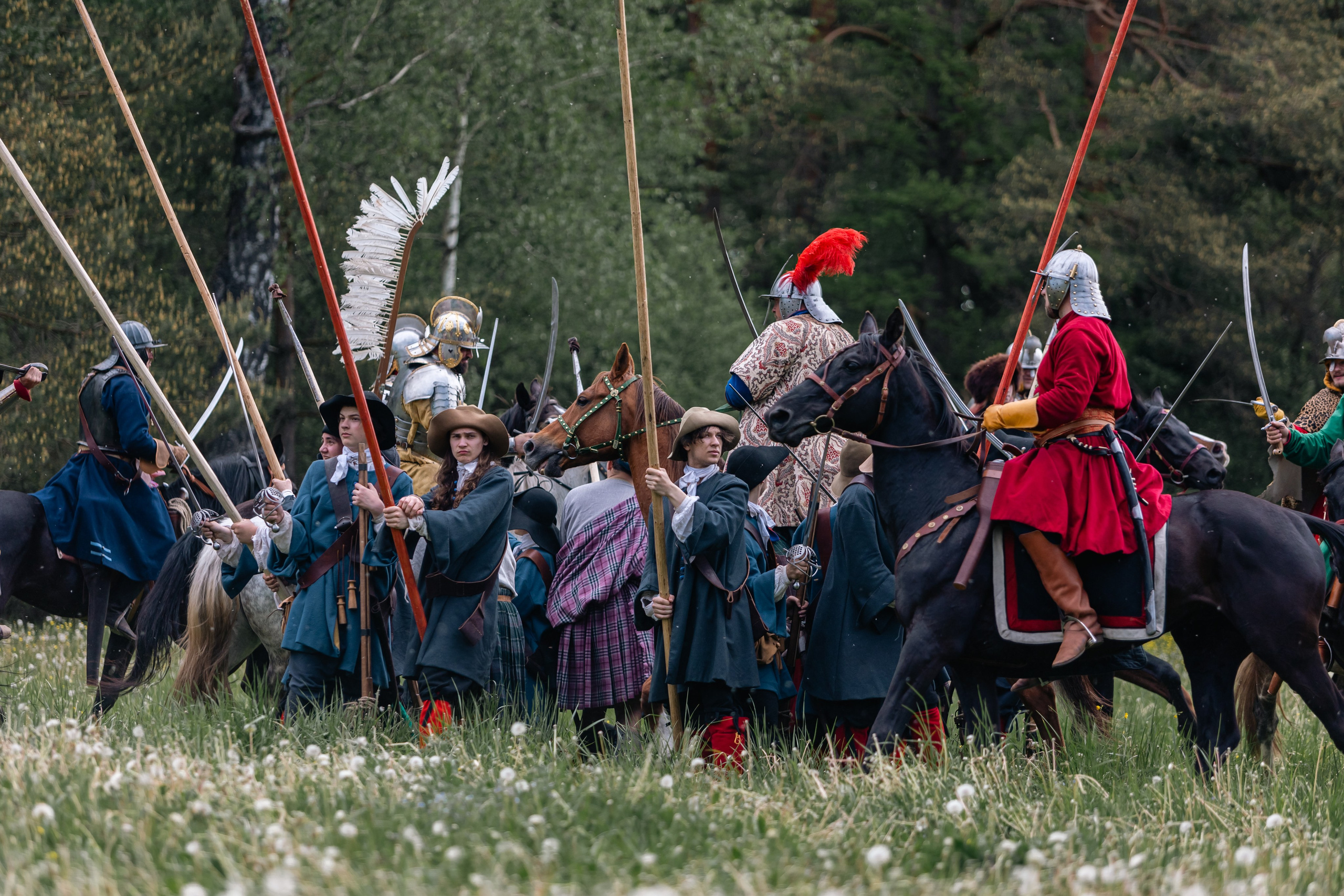 Золотая шпора. Маневры 17 века. Профессиональный интерьерный и репортажный фотограф Минск и РБ. Максим Орлов