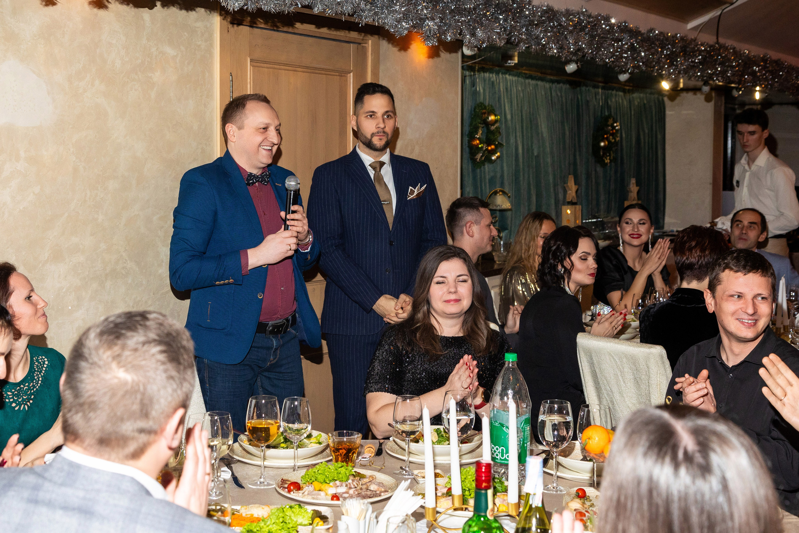Новогодний корпоратив. Профессиональный интерьерный и репортажный фотограф Минск и РБ. Максим Орлов