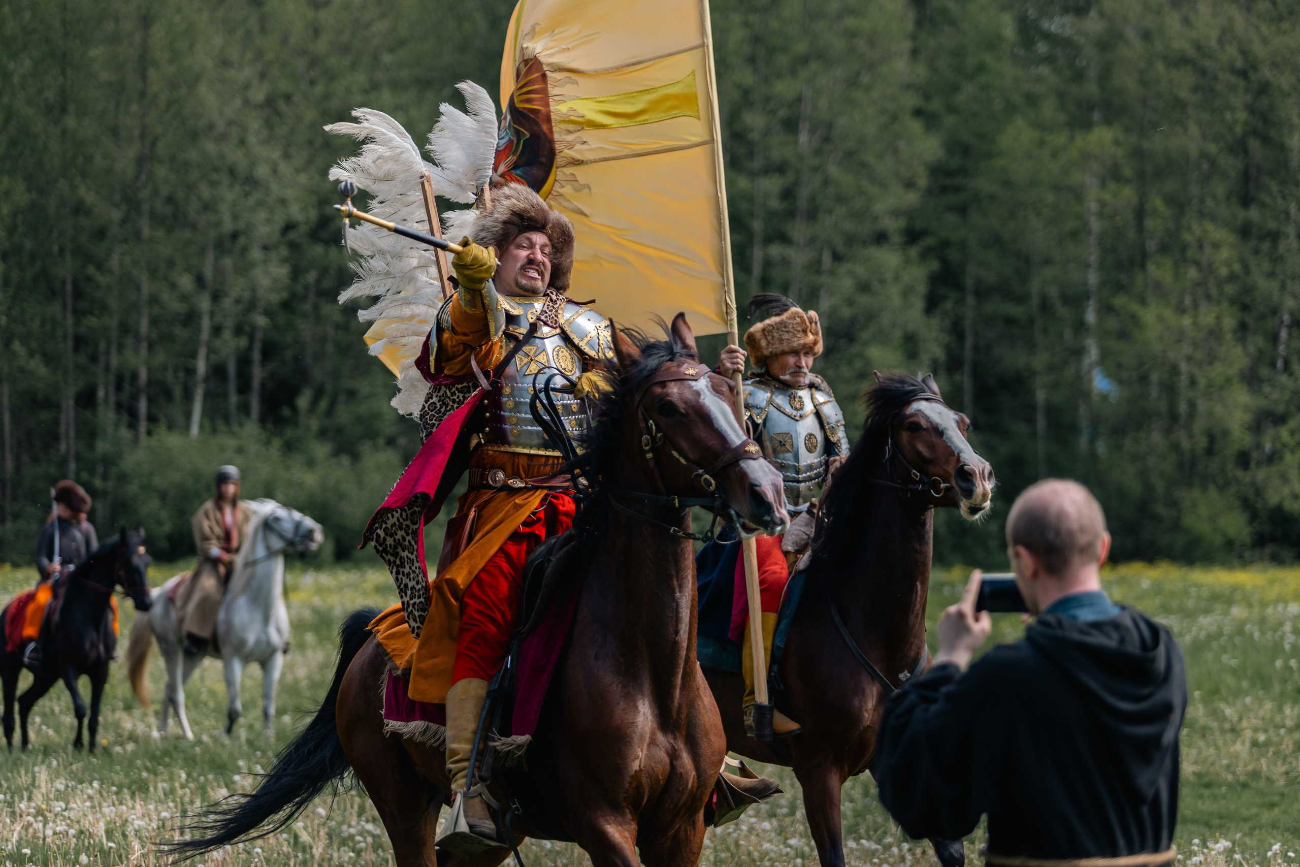 Золотая шпора. Маневры 17 века. Профессиональный интерьерный и репортажный фотограф Минск и РБ. Максим Орлов
