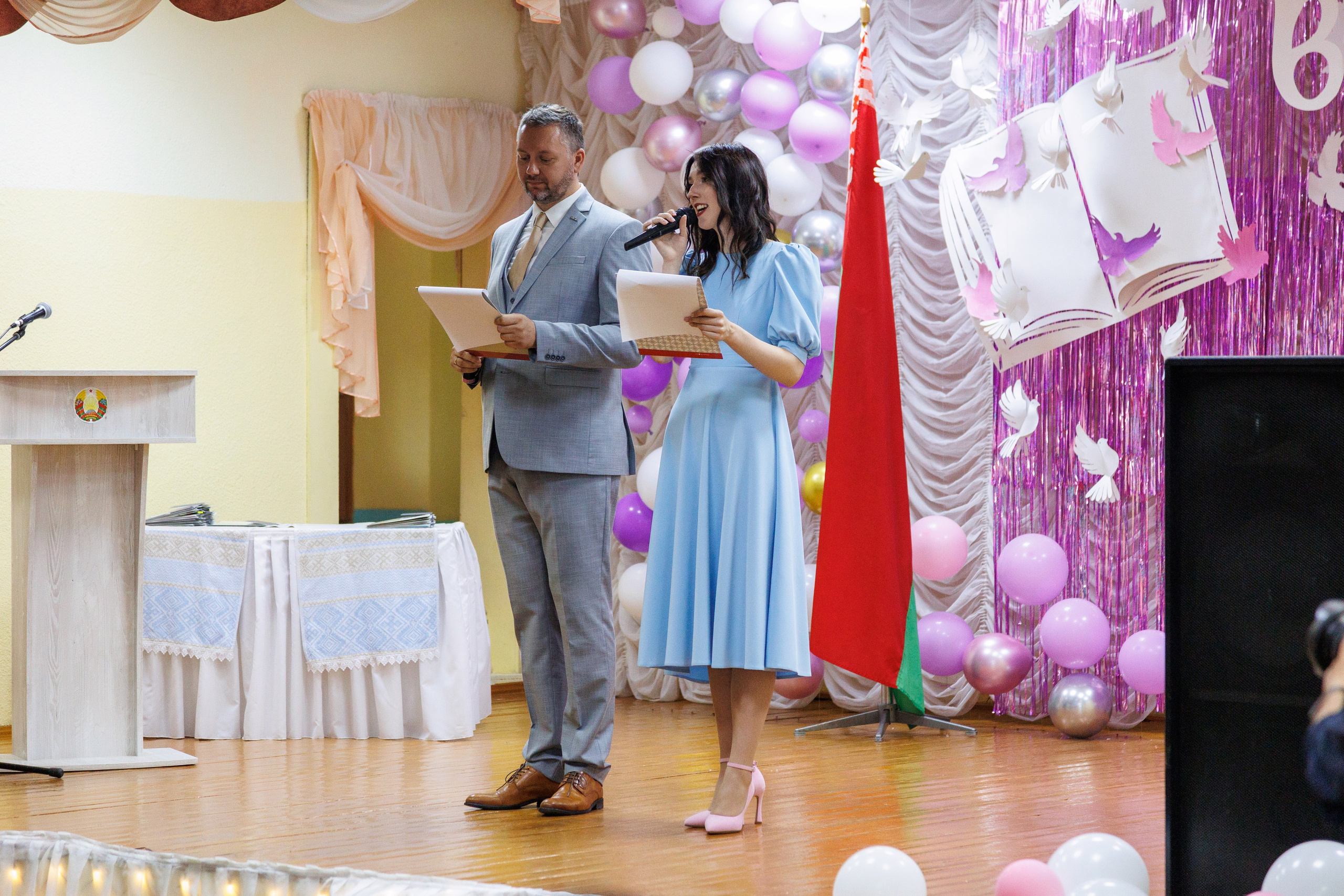 Вручение дипломов Жодино 2023. Профессиональный интерьерный и репортажный фотограф Минск и РБ. Максим Орлов