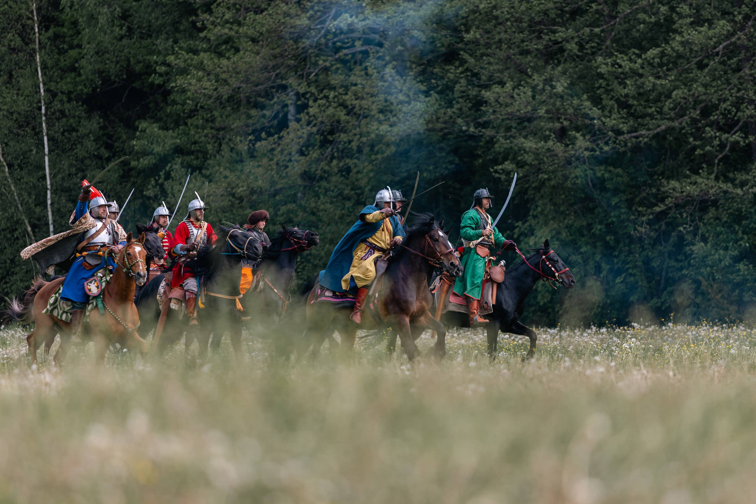 Золотая шпора. Маневры 17 века. Профессиональный интерьерный и репортажный фотограф Минск и РБ. Максим Орлов