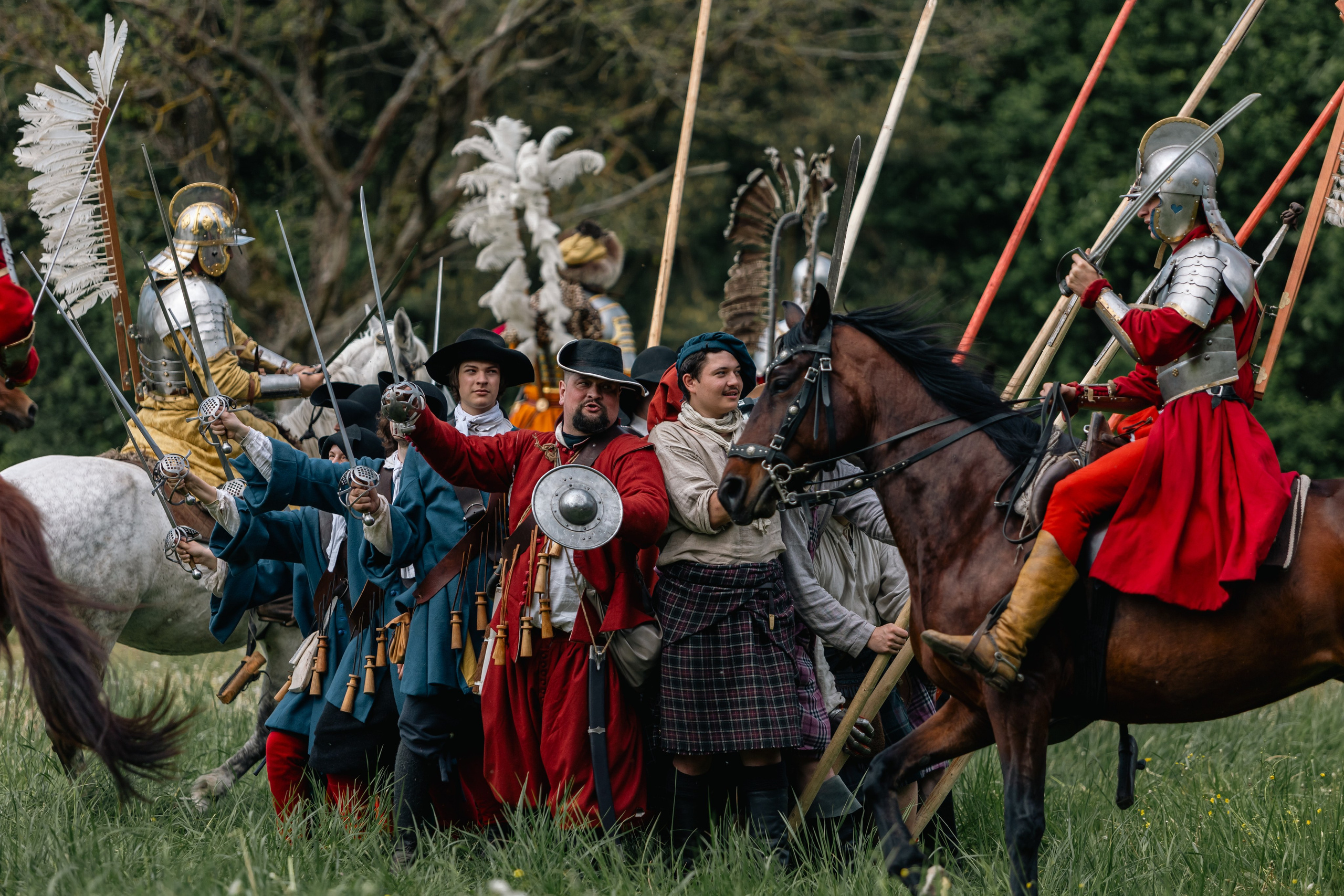 Золотая шпора. Маневры 17 века. Профессиональный интерьерный и репортажный фотограф Минск и РБ. Максим Орлов