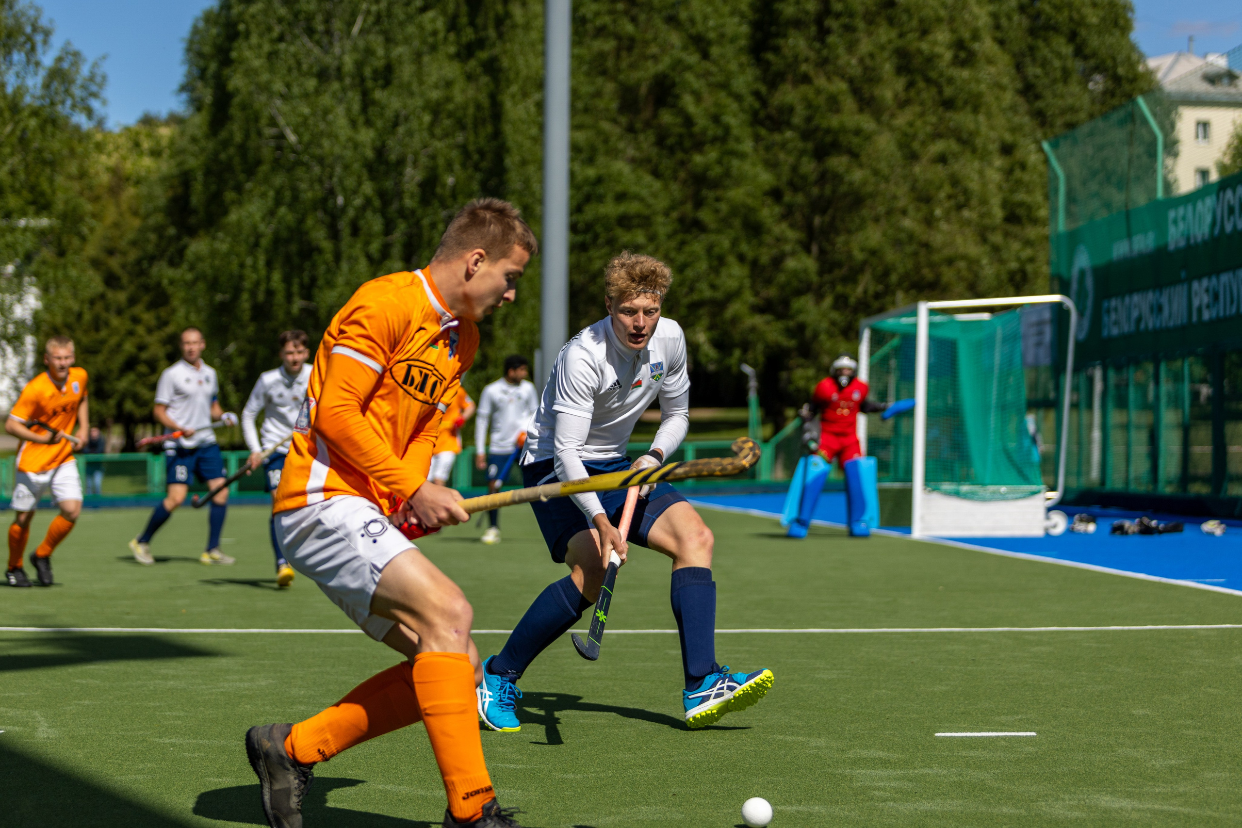 Хоккей на траве. ХК Минск — СК Строитель 12.05.2024. Профессиональный интерьерный и репортажный фотограф Минск и РБ. Максим Орлов
