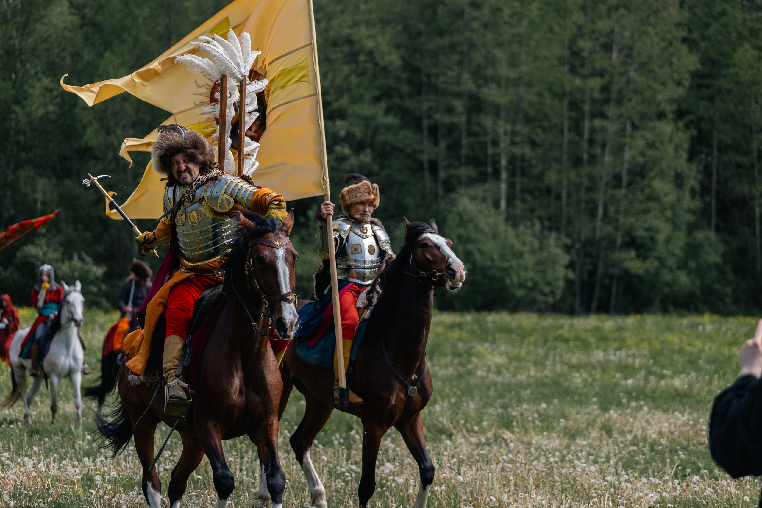 Золотая шпора. Маневры 17 века. Профессиональный интерьерный и репортажный фотограф Минск и РБ. Максим Орлов