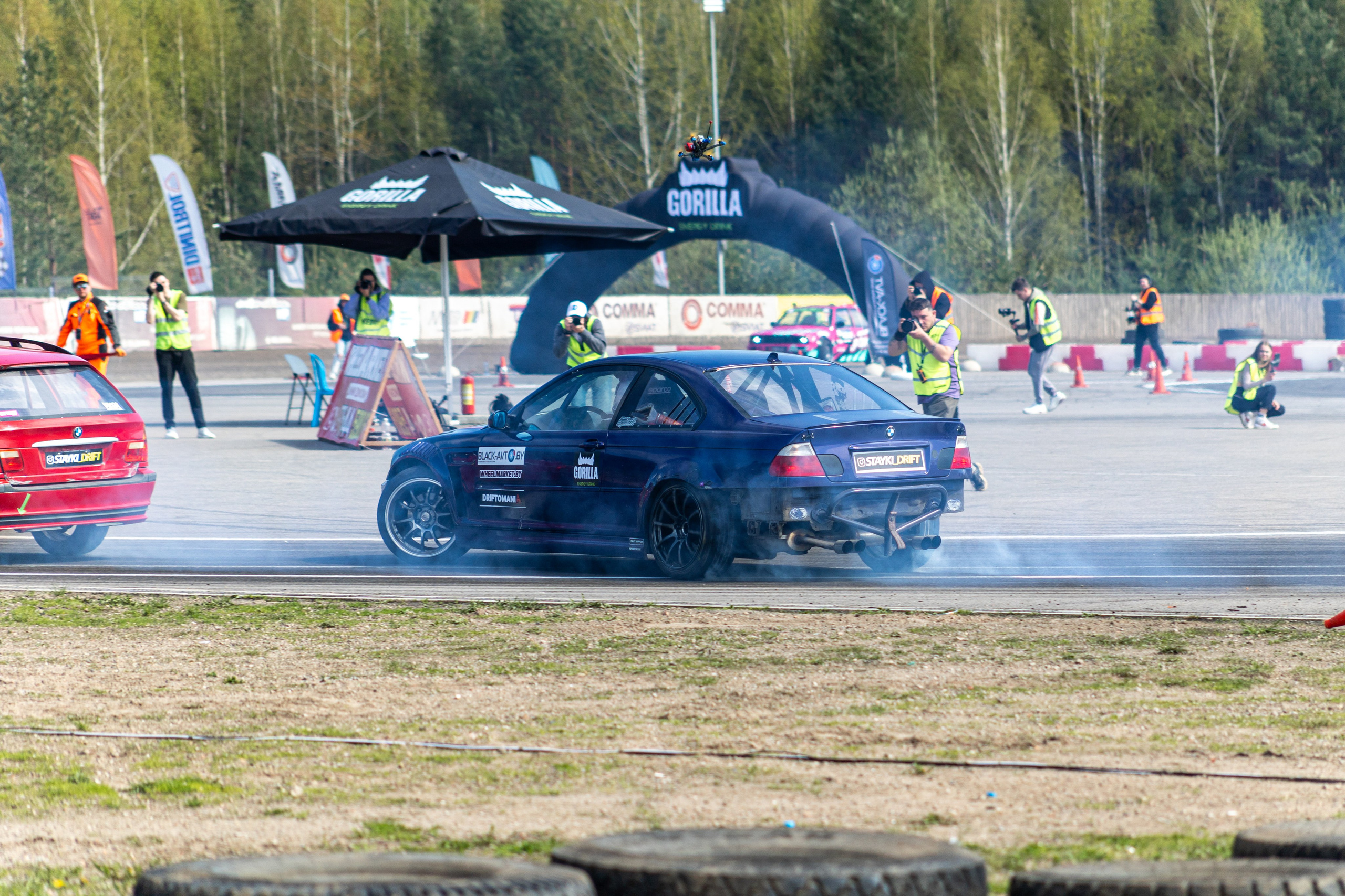 Дрифт в Стайках. Профессиональный интерьерный и репортажный фотограф Минск и РБ. Максим Орлов