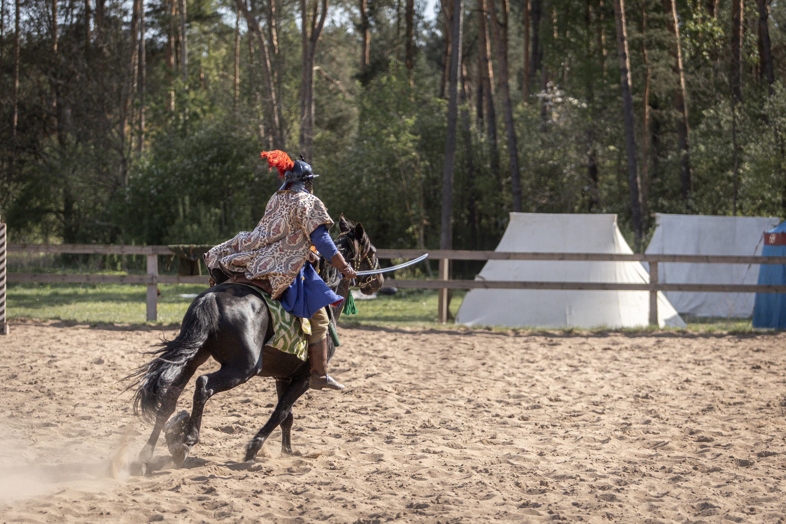 Золотая Шпора. Огнем и Мечем. День первый. Рыцарский турнир. Профессиональный интерьерный и репортажный фотограф Минск и РБ. Максим Орлов