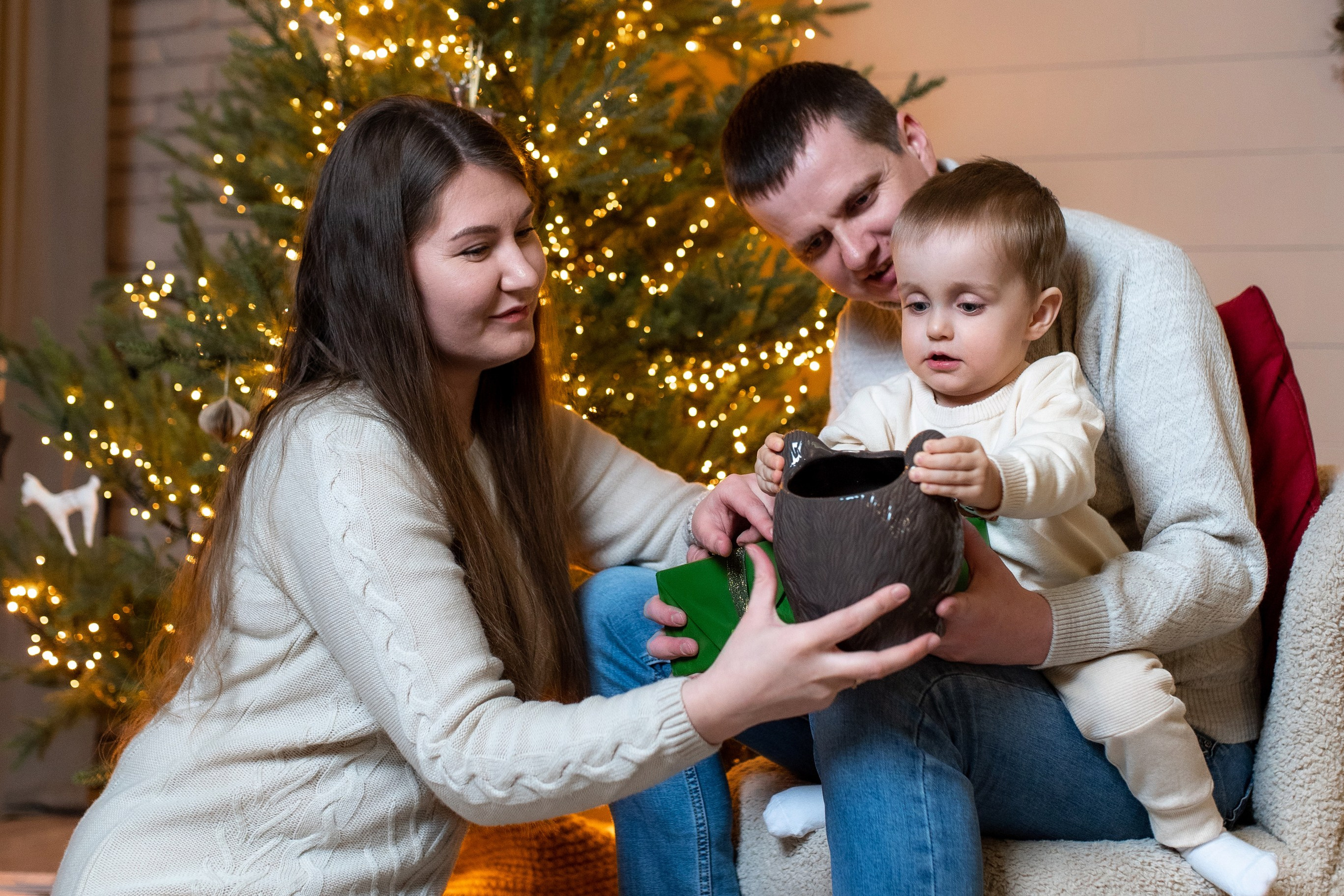 Саша и Оля (новогодняя). Профессиональный интерьерный и репортажный фотограф Минск и РБ. Максим Орлов