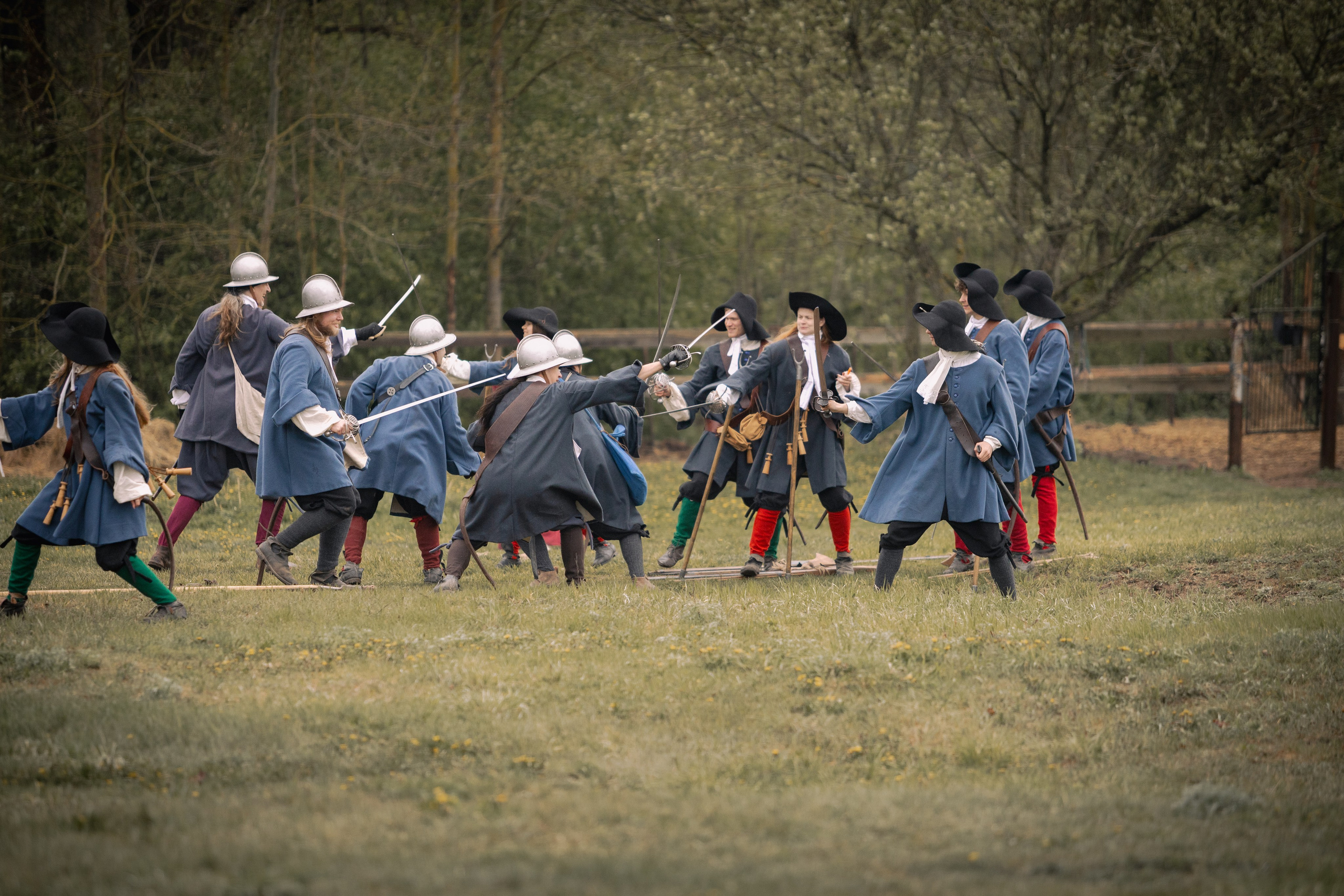 Золотая шпора. Огнем и мечем. День третий. Бой на поле. Профессиональный интерьерный и репортажный фотограф Минск и РБ. Максим Орлов
