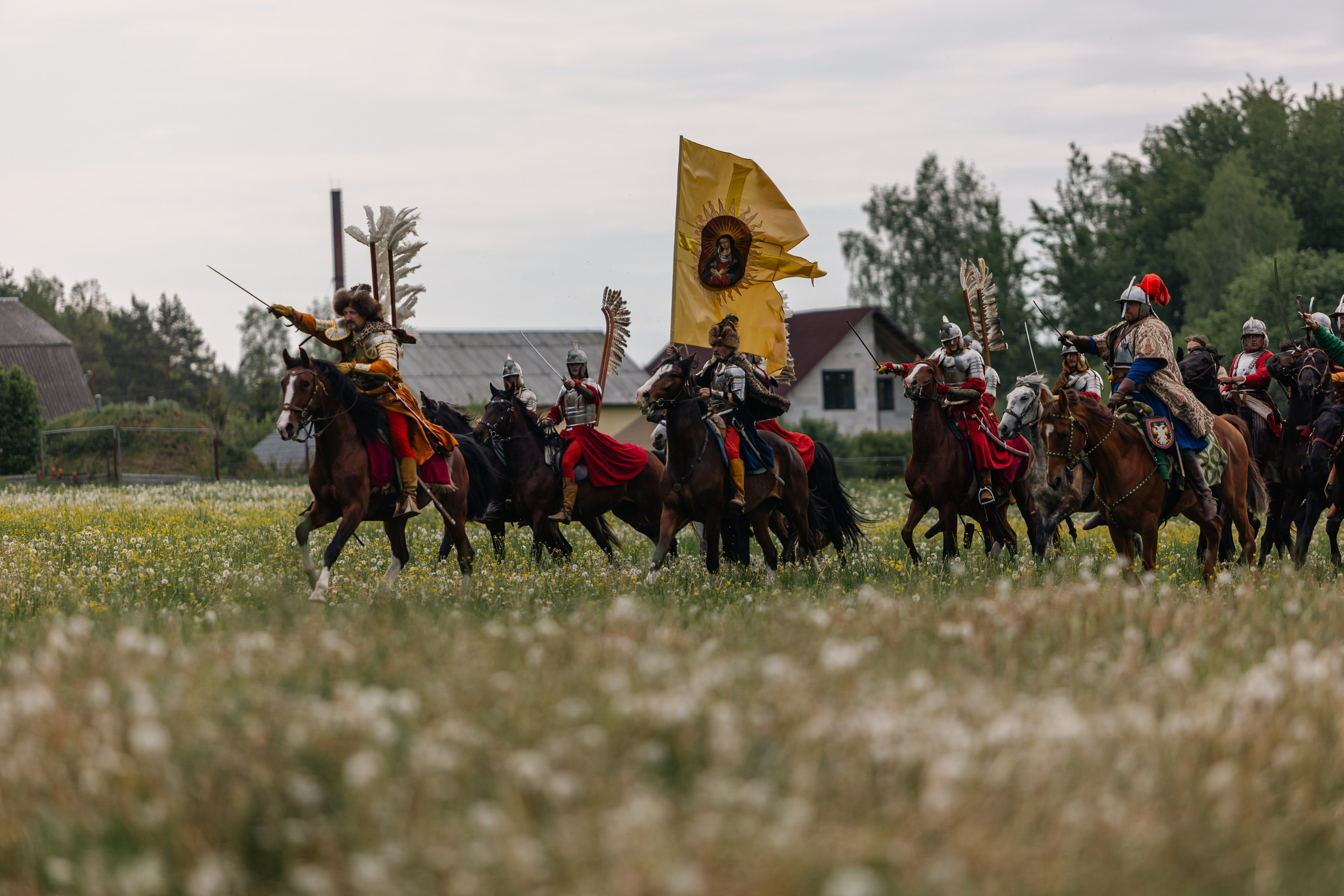 Золотая шпора. Маневры 17 века. Профессиональный интерьерный и репортажный фотограф Минск и РБ. Максим Орлов
