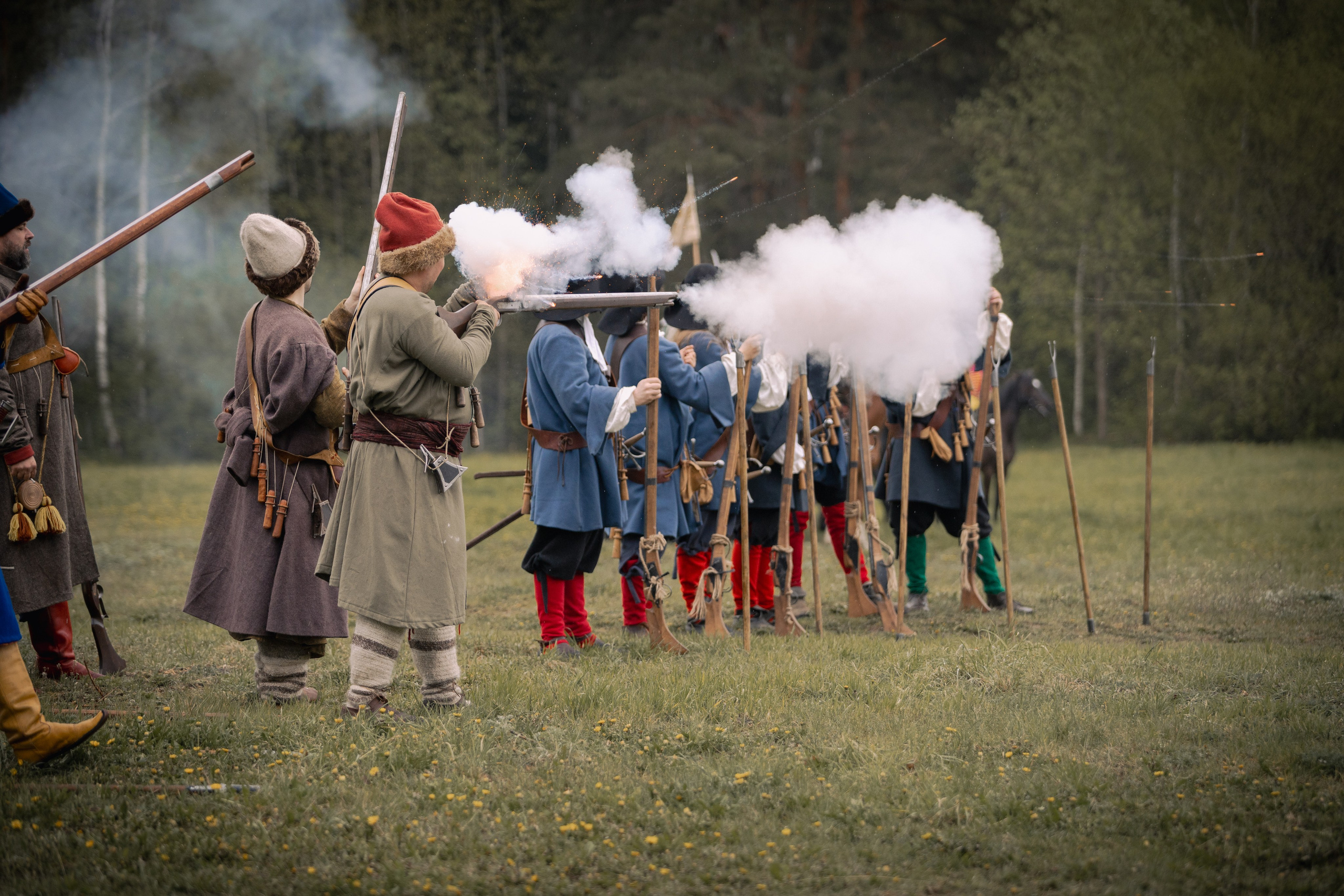Золотая шпора. Огнем и мечем. День третий. Бой на поле. Профессиональный интерьерный и репортажный фотограф Минск и РБ. Максим Орлов