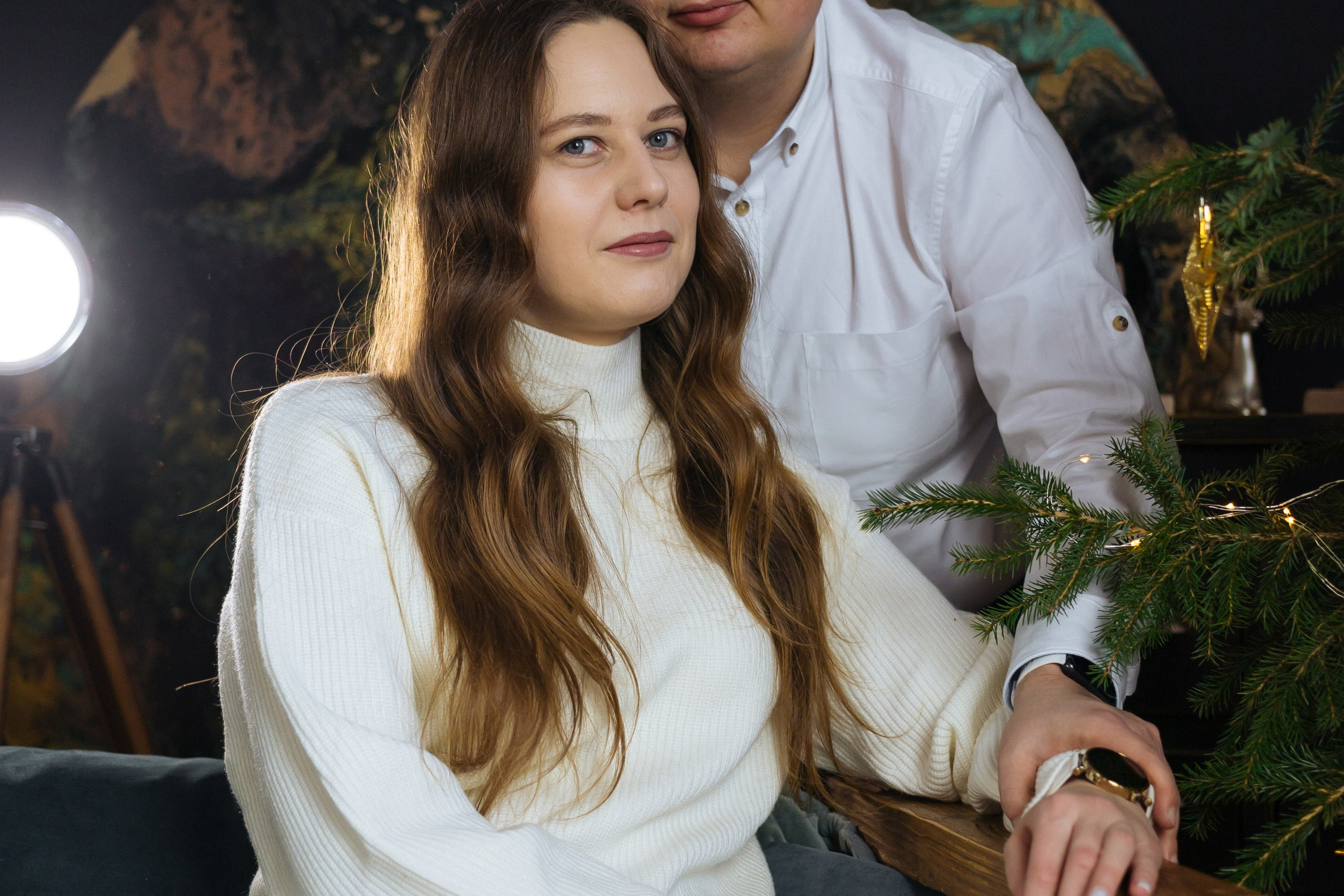 Елена и Володя (новогодняя). Профессиональный интерьерный и репортажный фотограф Минск и РБ. Максим Орлов