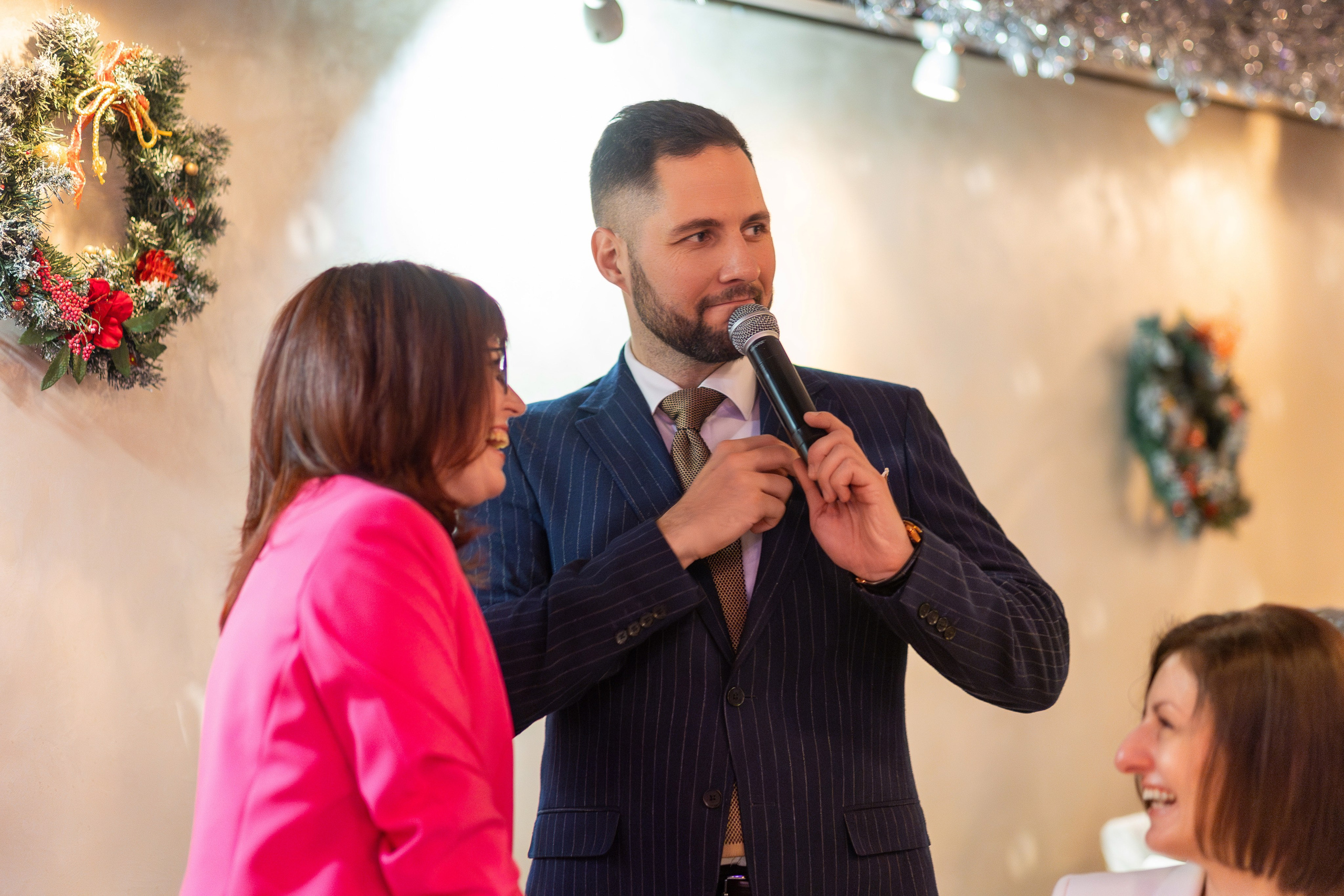 Новогодний корпоратив. Профессиональный интерьерный и репортажный фотограф Минск и РБ. Максим Орлов