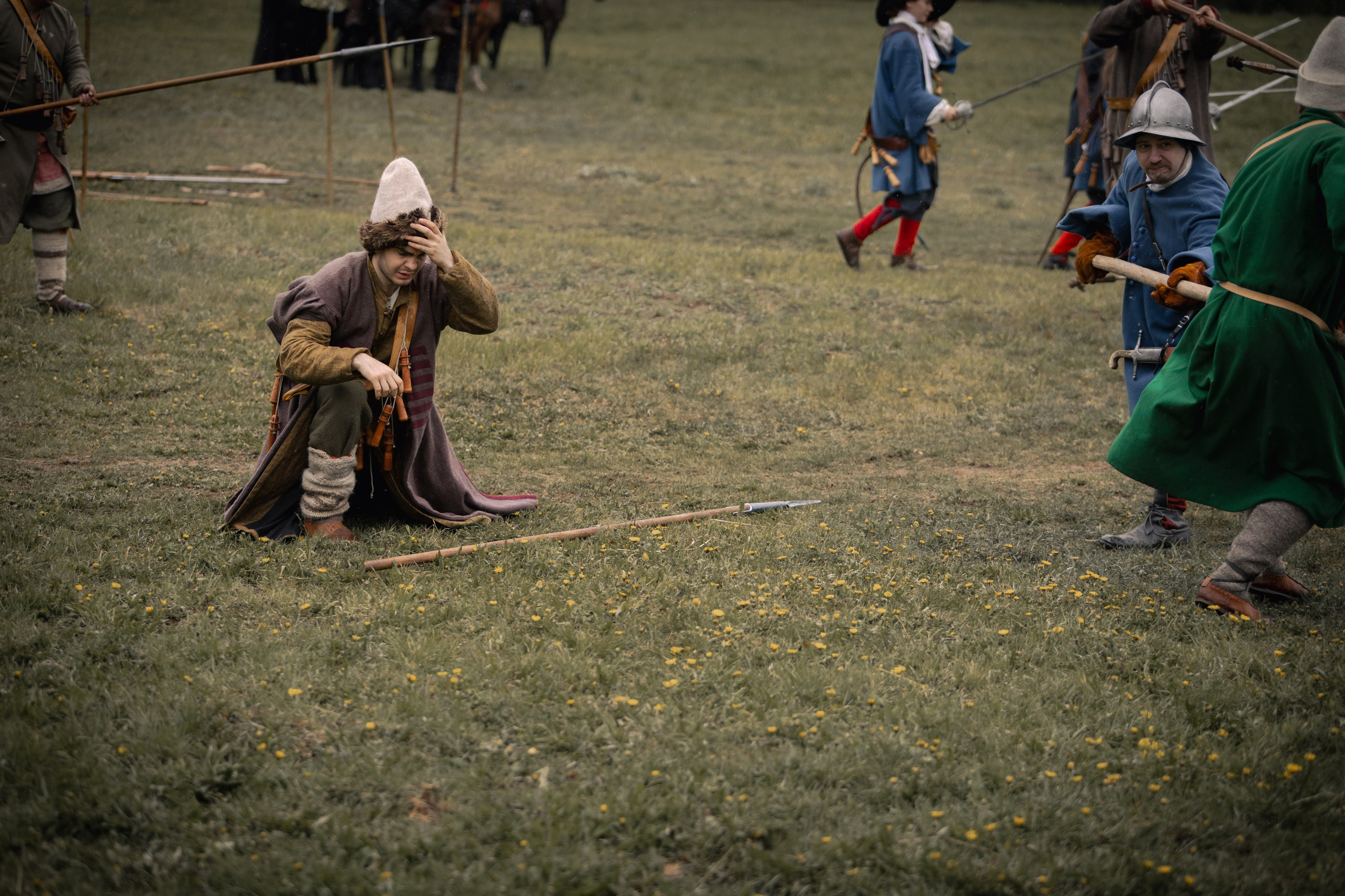 Золотая шпора. Огнем и мечем. День третий. Бой на поле. Профессиональный интерьерный и репортажный фотограф Минск и РБ. Максим Орлов