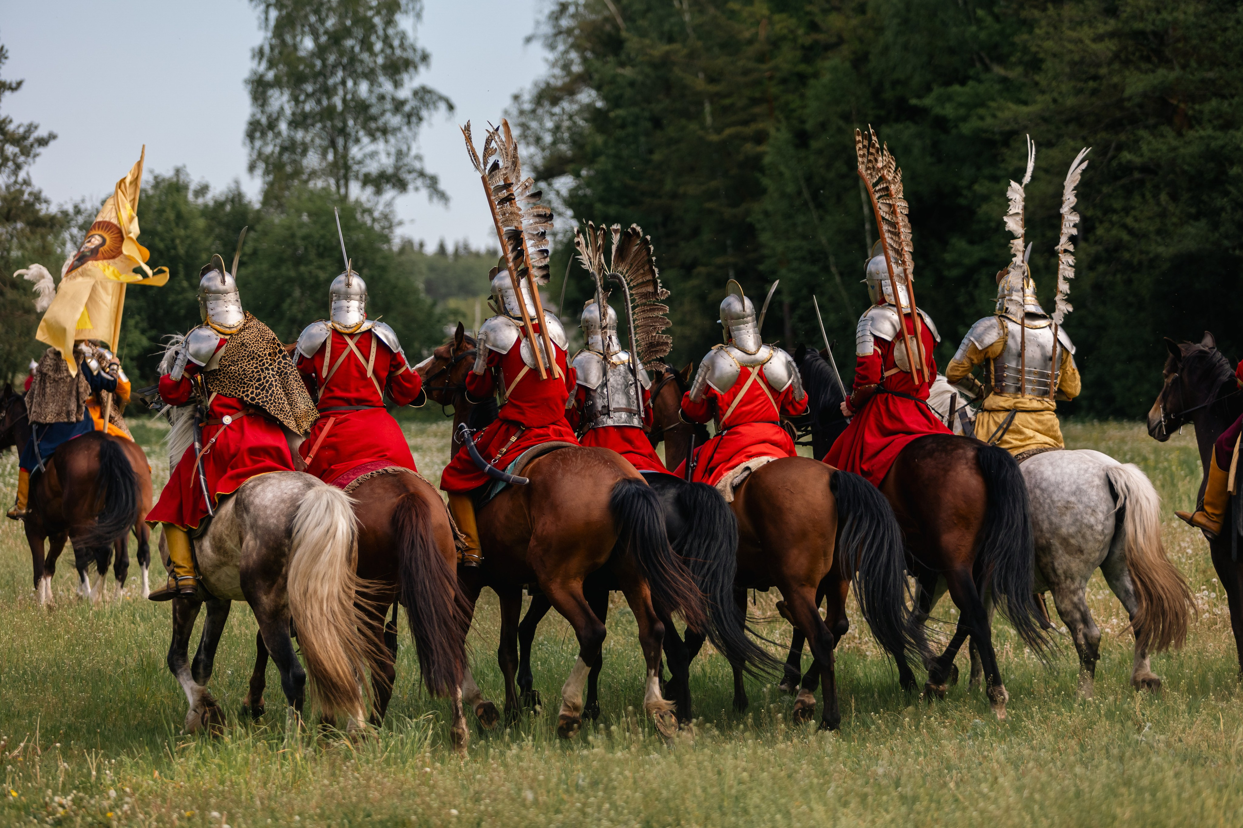 Золотая шпора. Маневры 17 века. Профессиональный интерьерный и репортажный фотограф Минск и РБ. Максим Орлов