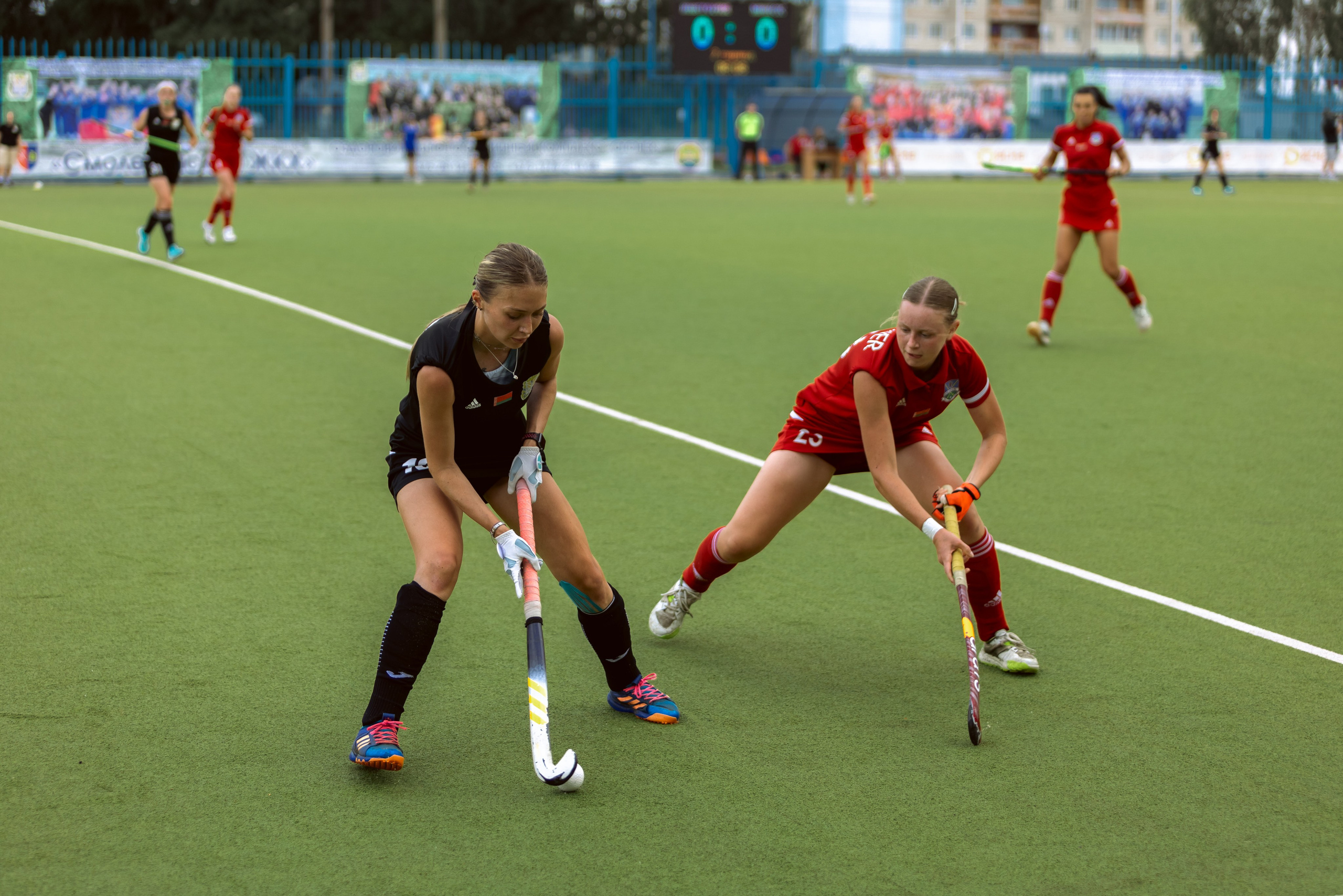 Хоккей на траве. Девушки. Минск — Виктория. 16.06.2024. Профессиональный интерьерный и репортажный фотограф Минск и РБ. Максим Орлов