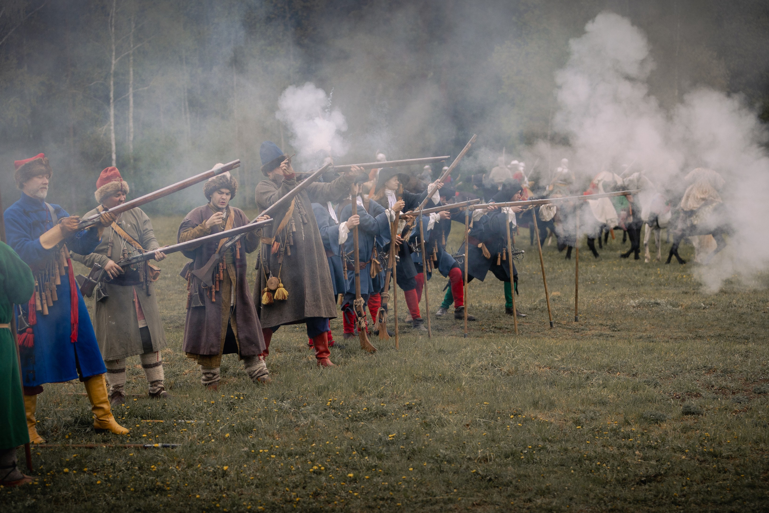 Золотая шпора. Огнем и мечем. День третий. Бой на поле. Профессиональный интерьерный и репортажный фотограф Минск и РБ. Максим Орлов