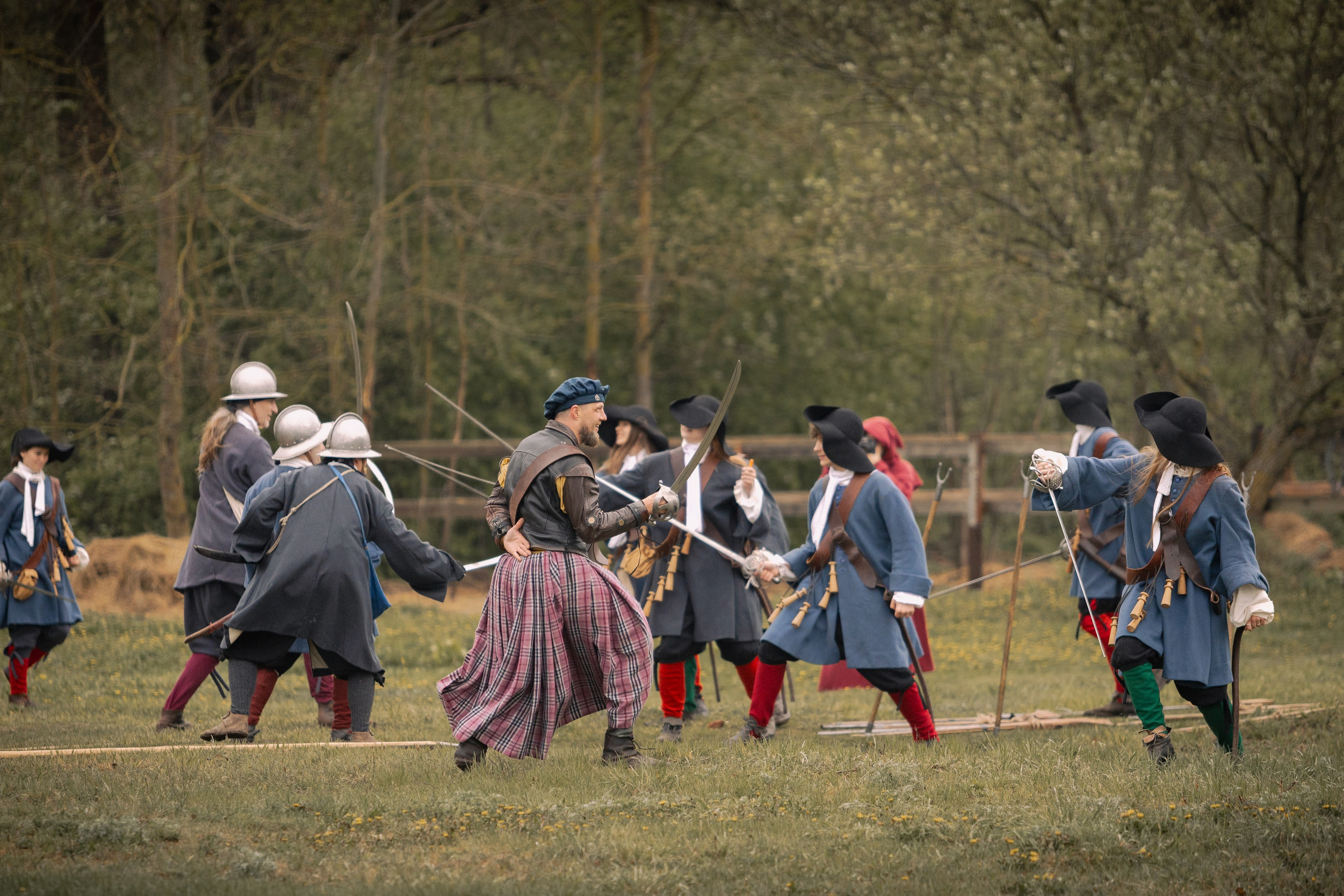 Золотая шпора. Огнем и мечем. День третий. Бой на поле. Профессиональный интерьерный и репортажный фотограф Минск и РБ. Максим Орлов