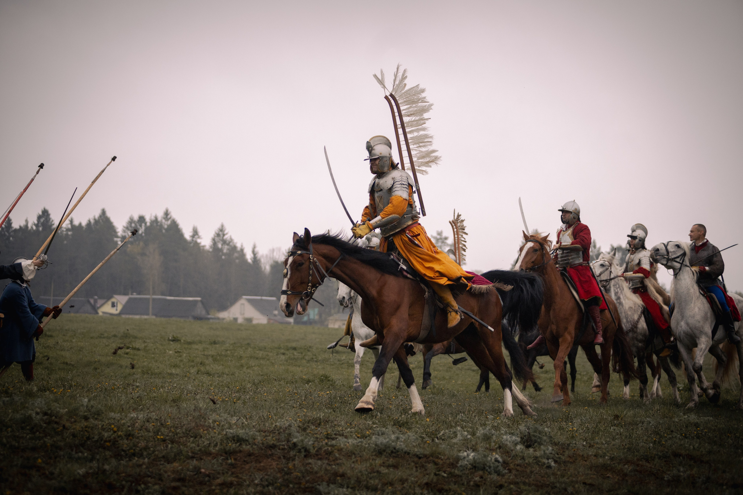 Золотая шпора. Огнем и мечем. День третий. Бой на поле. Профессиональный интерьерный и репортажный фотограф Минск и РБ. Максим Орлов