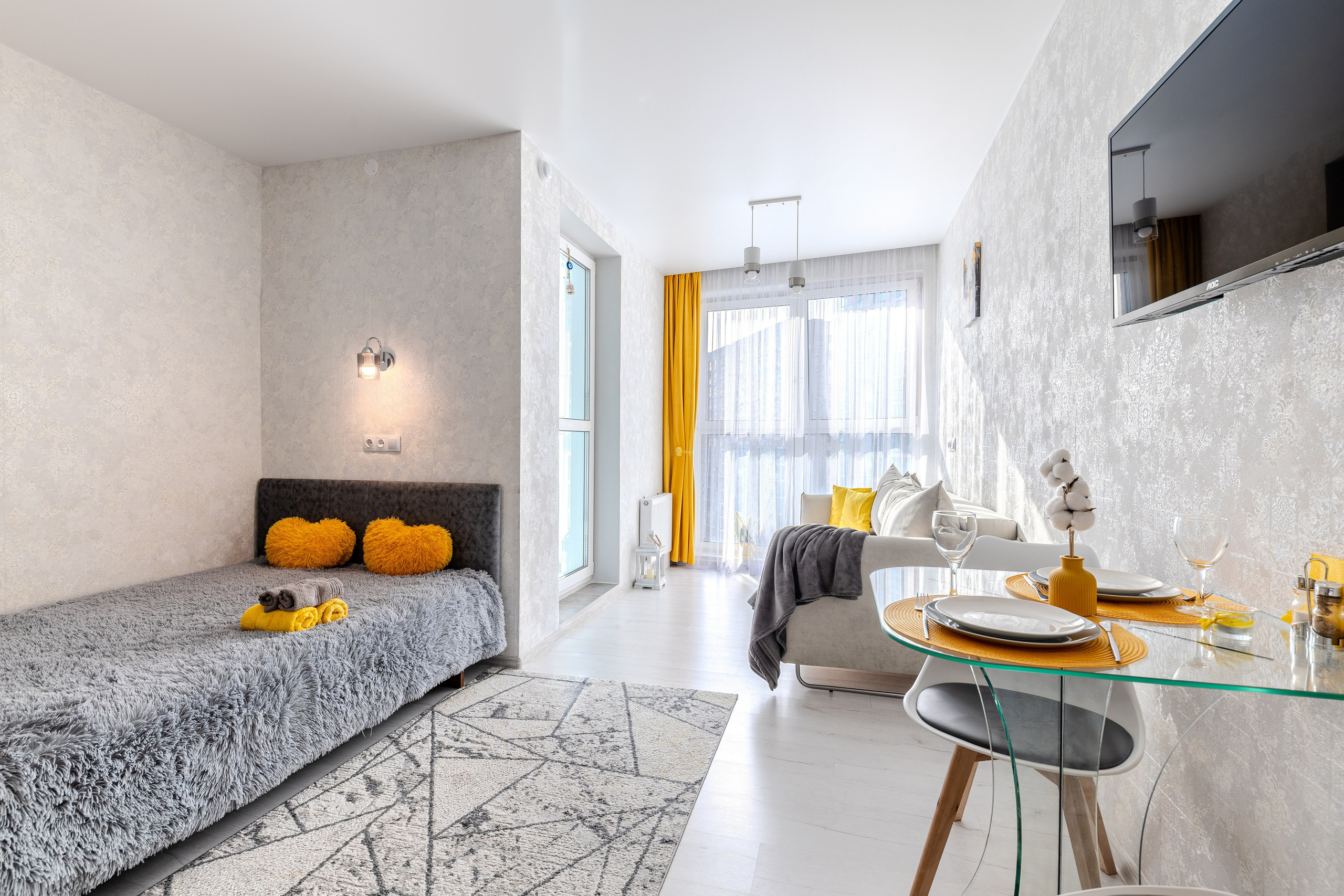 Однокомнатная квартира на Брилевской 25. Профессиональный интерьерный и репортажный фотограф Минск и РБ. Максим Орлов