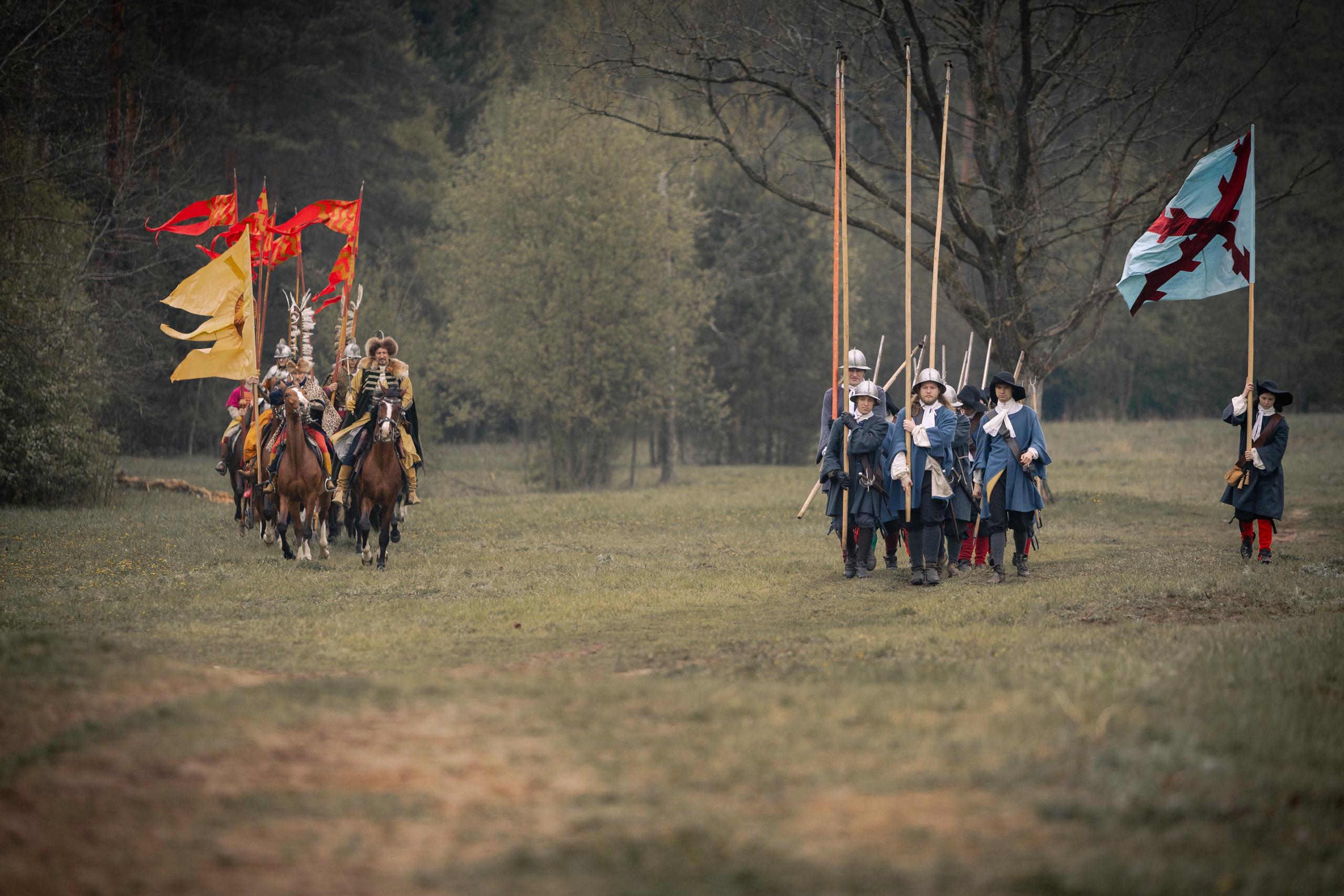 Золотая шпора. Огнем и мечем. День третий. Бой на поле. Профессиональный интерьерный и репортажный фотограф Минск и РБ. Максим Орлов