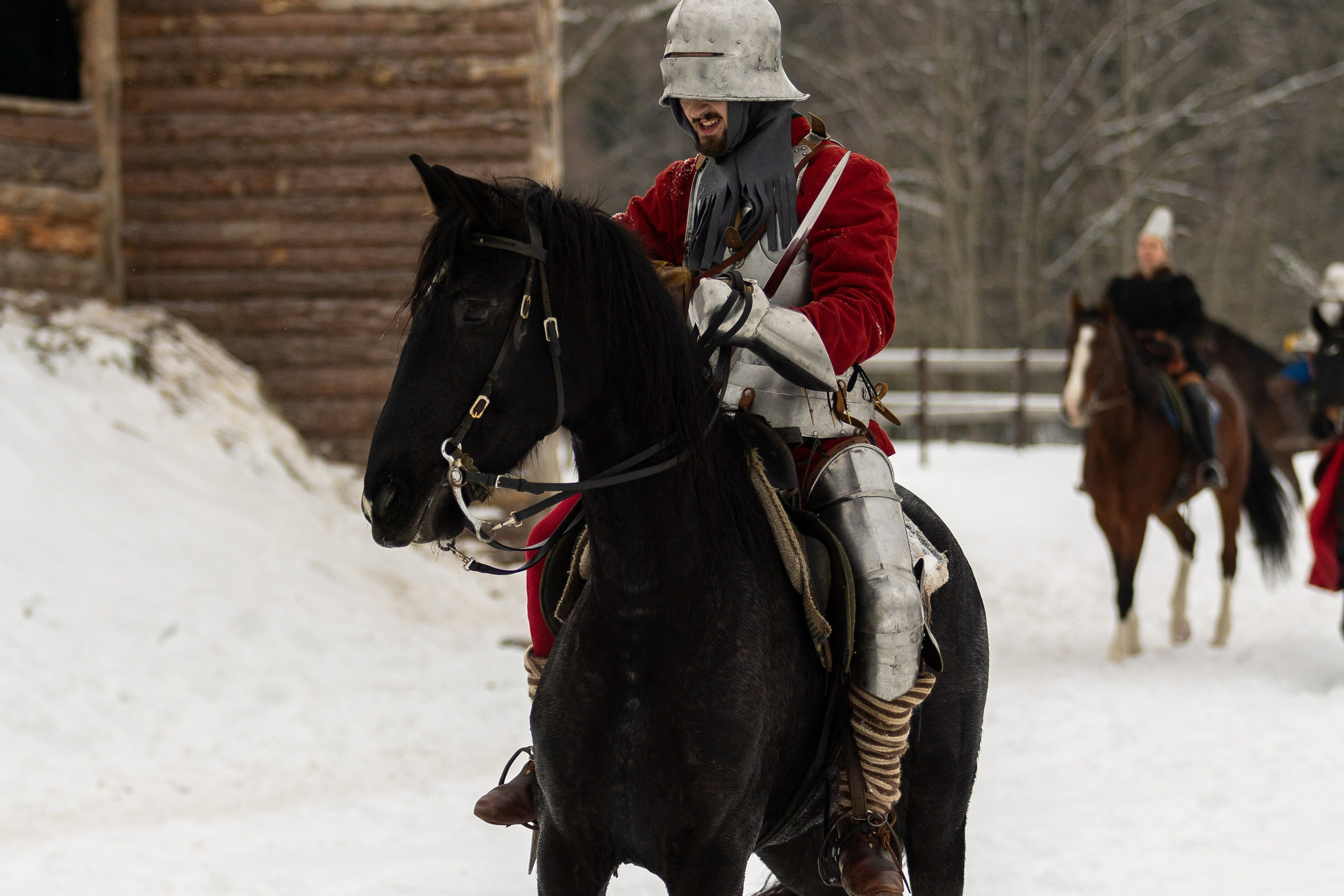 Зимние рыцарские маневры. Профессиональный интерьерный и репортажный фотограф Минск и РБ. Максим Орлов