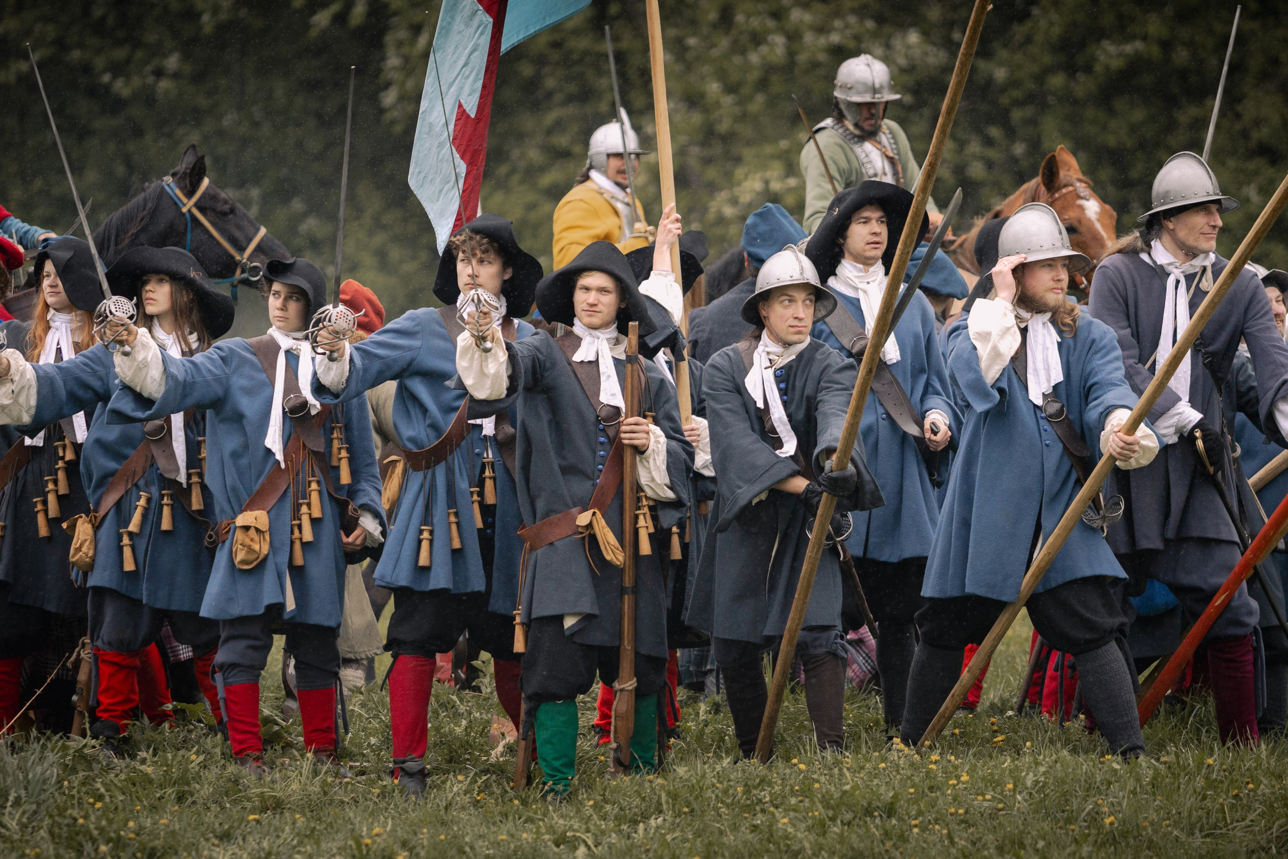 Золотая шпора. Огнем и мечем. День третий. Бой на поле. Профессиональный интерьерный и репортажный фотограф Минск и РБ. Максим Орлов