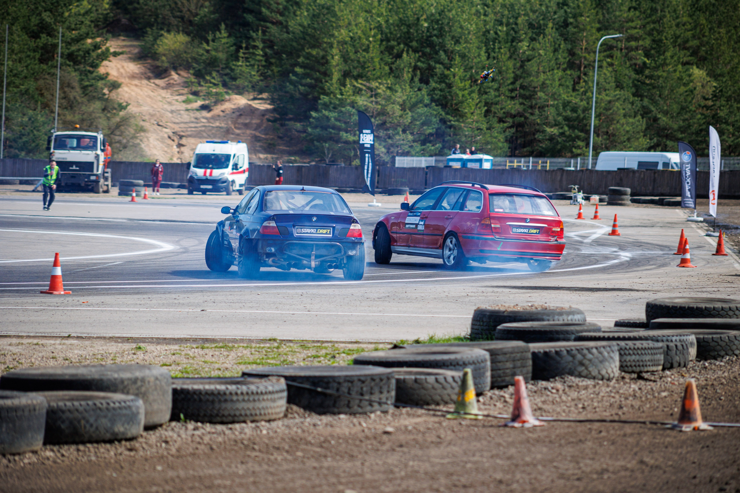 Дрифт в Стайках. Профессиональный интерьерный и репортажный фотограф Минск и РБ. Максим Орлов