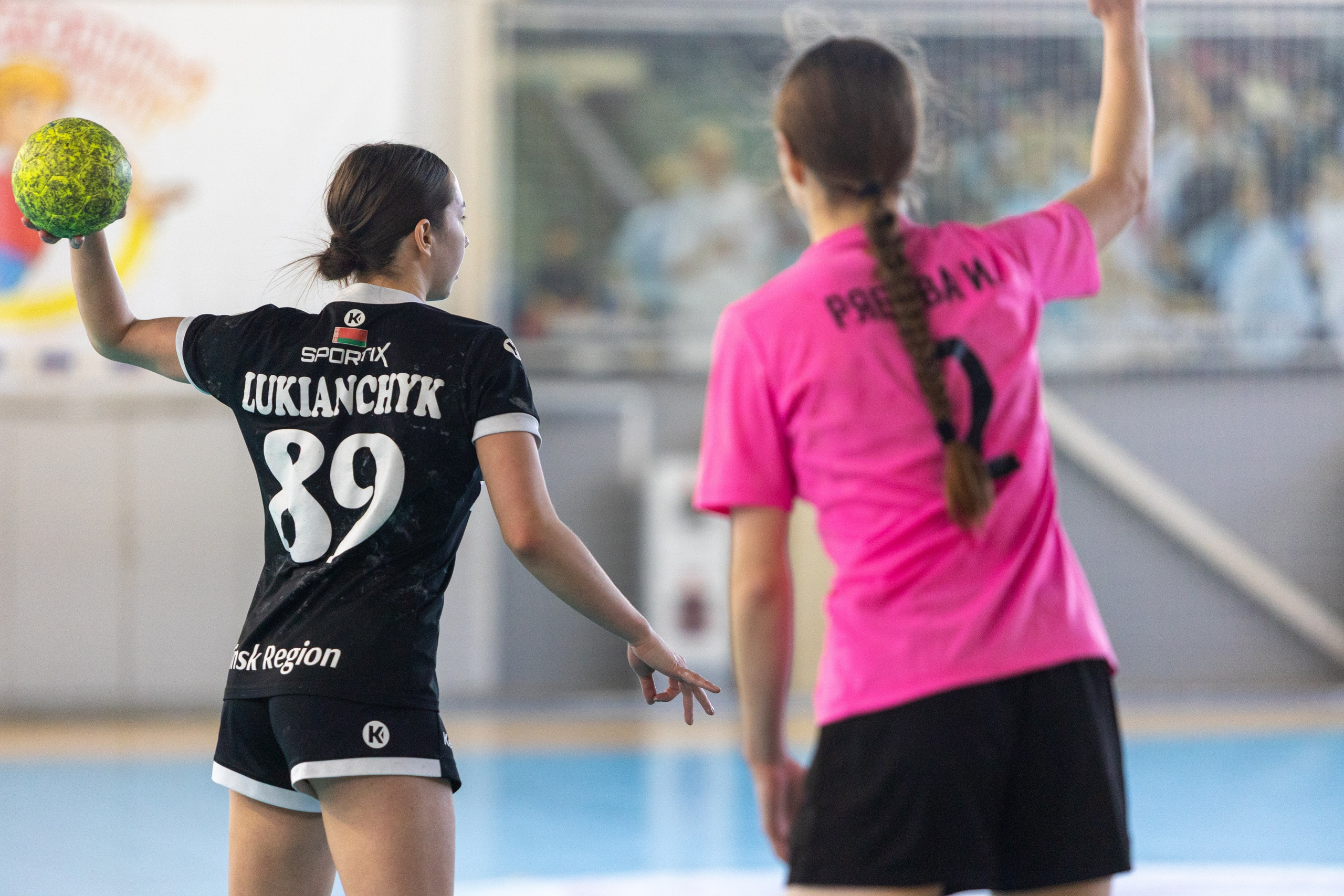 Женский гандбол. Лучшие кадры. БНТУ — Звезда. 08.02.2025. Профессиональный интерьерный и репортажный фотограф Минск и РБ. Максим Орлов