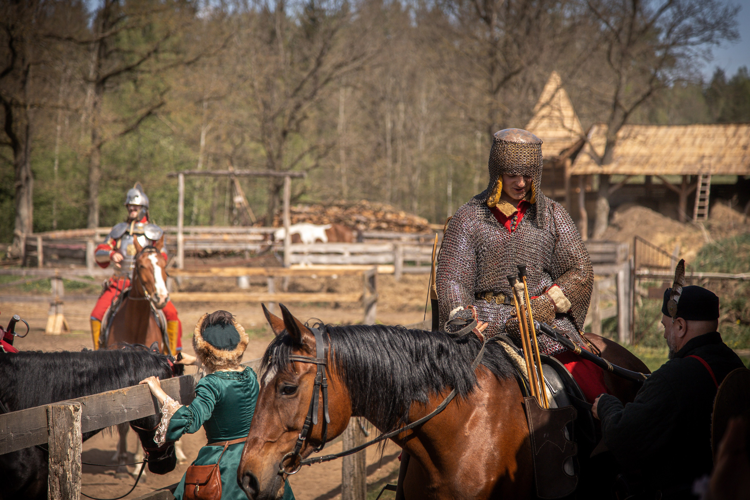 Золотая шпора. Огнем и мечем. День второй. Вылазка в лес. Штурм фортеции. Княжеский пир. Профессиональный интерьерный и репортажный фотограф Минск и РБ. Максим Орлов