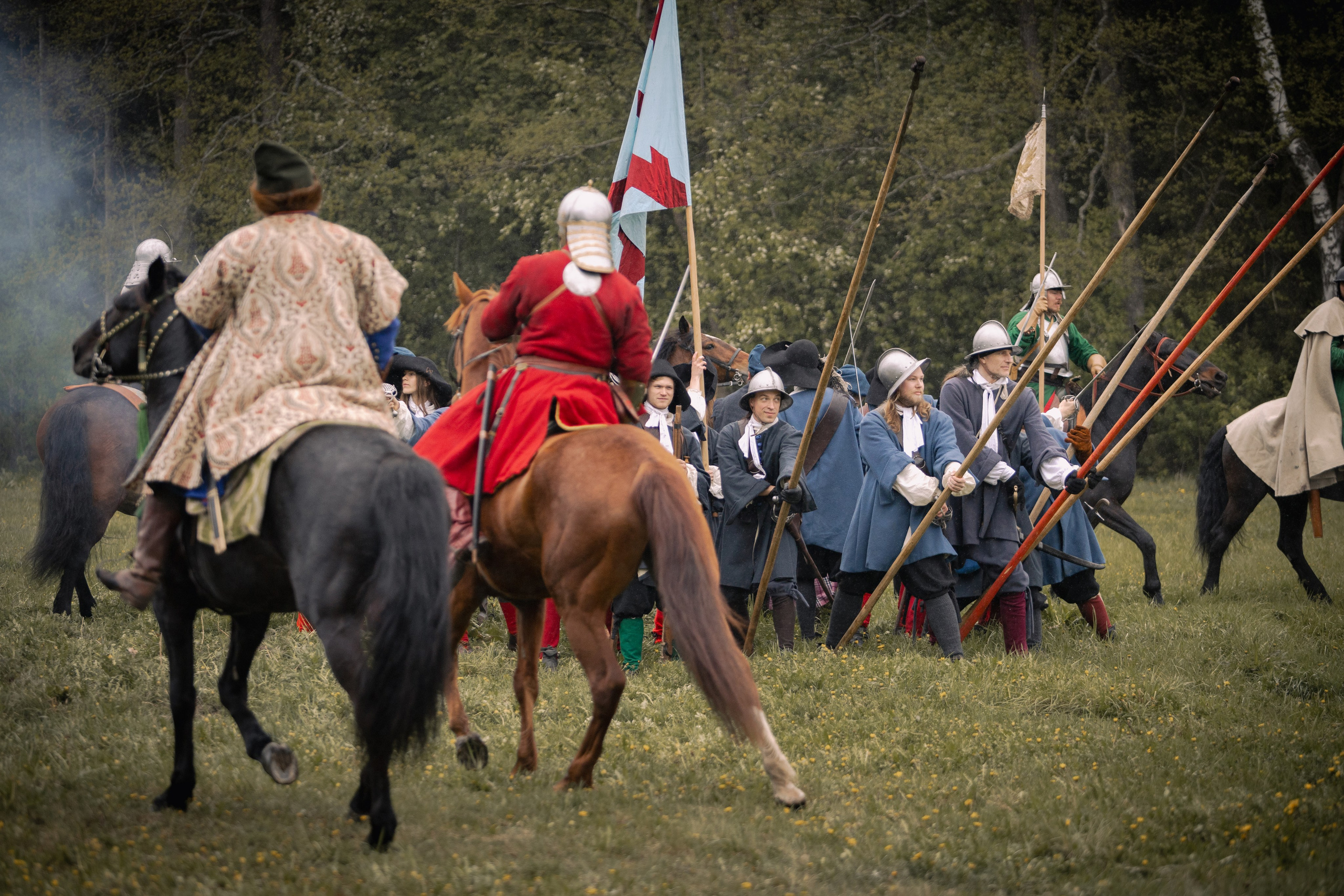 Золотая шпора. Огнем и мечем. День третий. Бой на поле. Профессиональный интерьерный и репортажный фотограф Минск и РБ. Максим Орлов