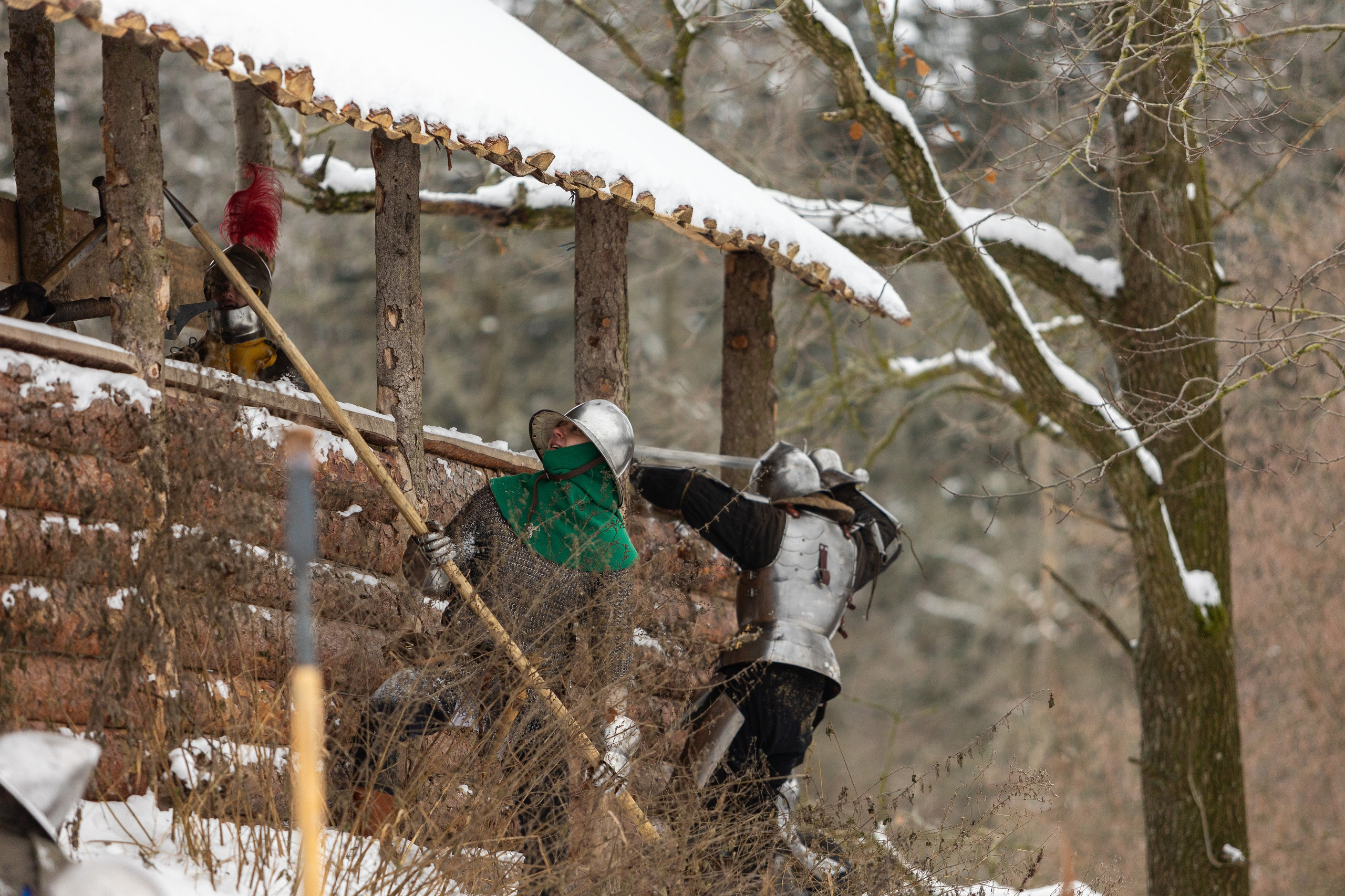 Зимние рыцарские маневры. Профессиональный интерьерный и репортажный фотограф Минск и РБ. Максим Орлов