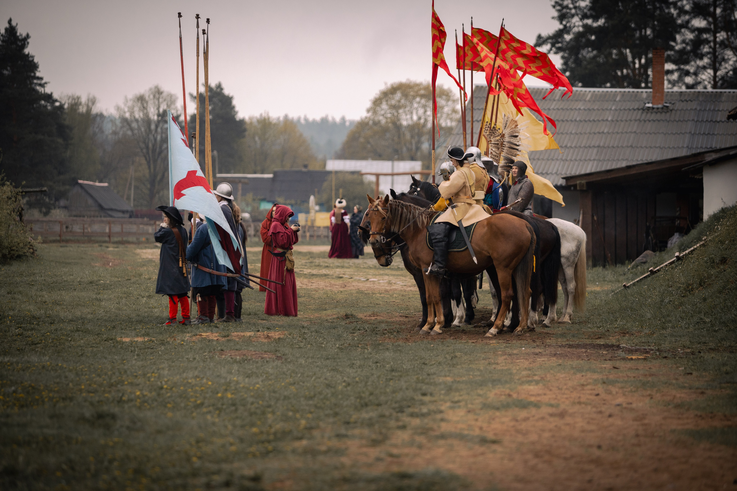 Золотая шпора. Огнем и мечем. День третий. Бой на поле. Профессиональный интерьерный и репортажный фотограф Минск и РБ. Максим Орлов
