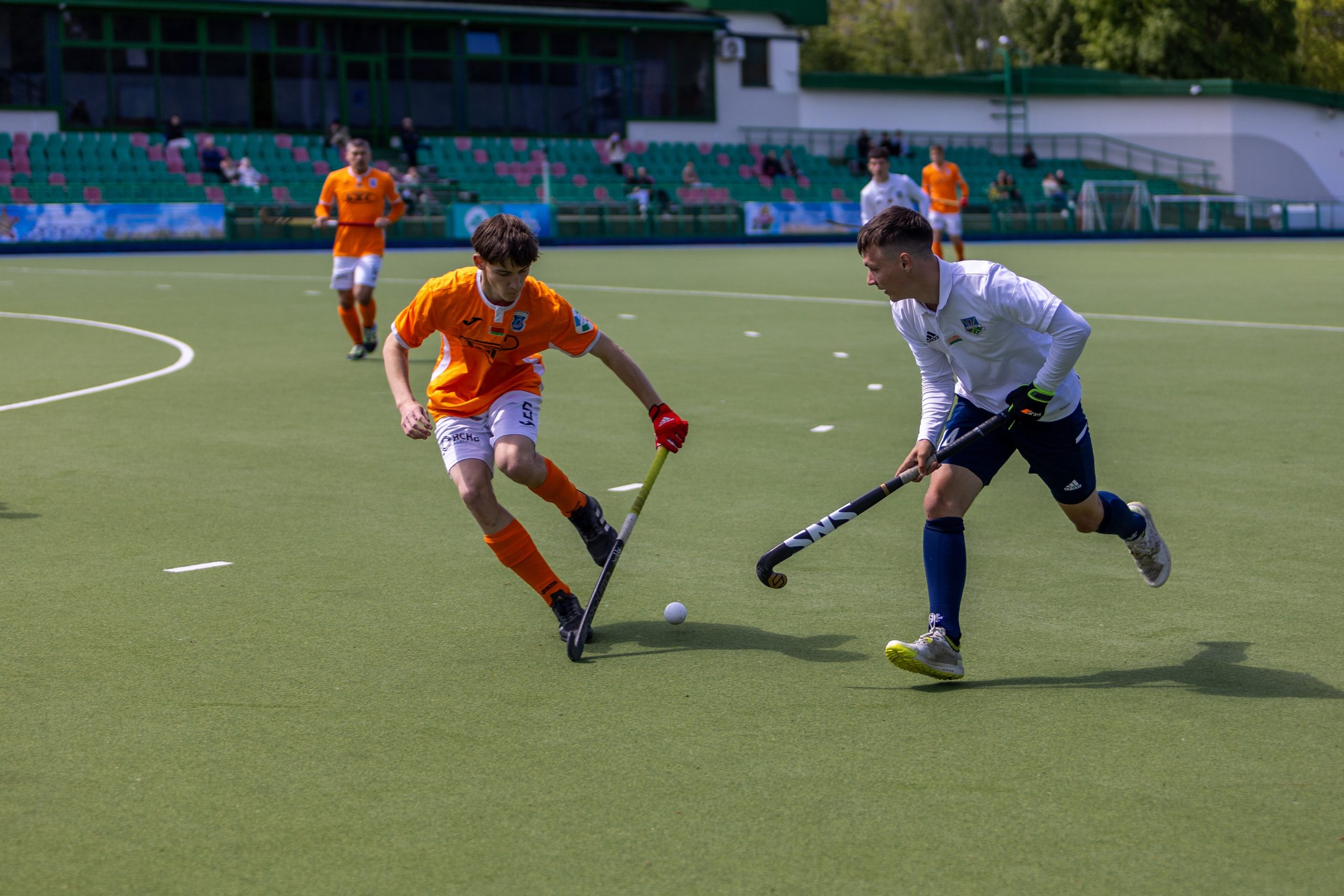 Хоккей на траве. ХК Минск — СК Строитель 12.05.2024. Профессиональный интерьерный и репортажный фотограф Минск и РБ. Максим Орлов