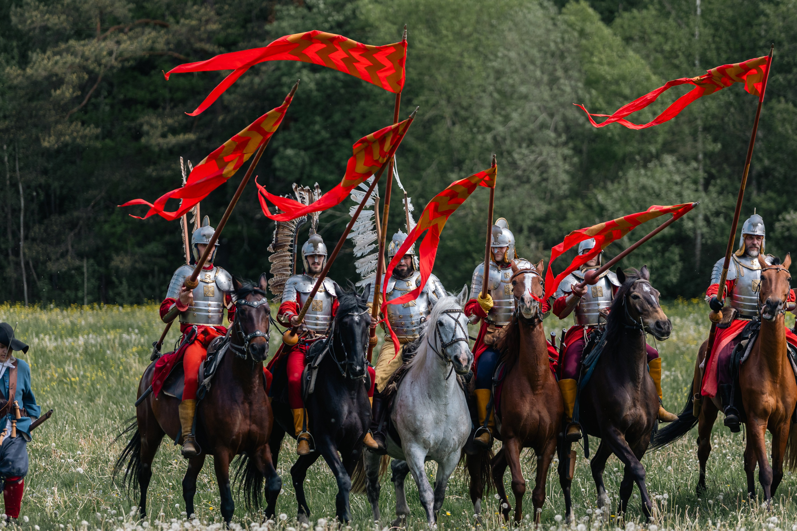 Золотая шпора. Маневры 17 века. Профессиональный интерьерный и репортажный фотограф Минск и РБ. Максим Орлов