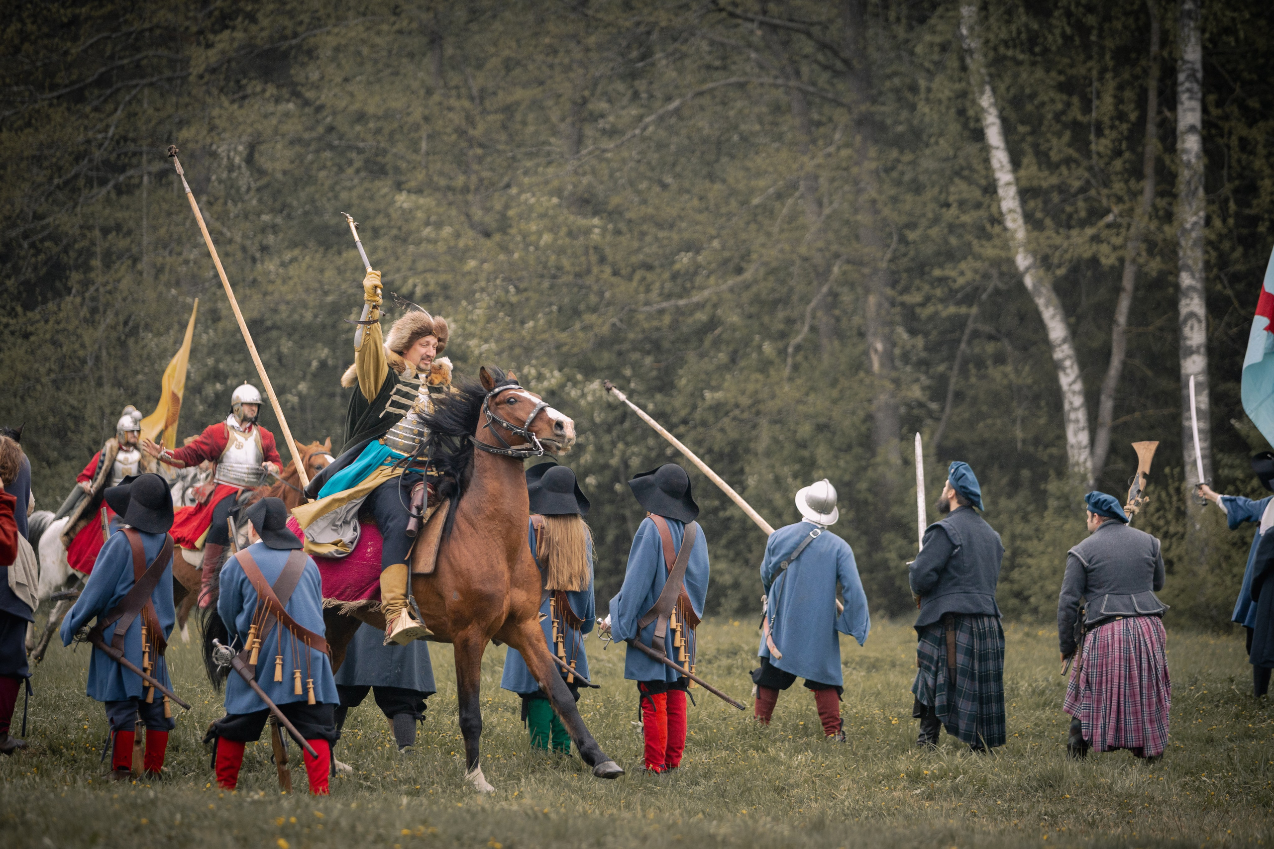 Золотая шпора. Огнем и мечем. День третий. Бой на поле. Профессиональный интерьерный и репортажный фотограф Минск и РБ. Максим Орлов