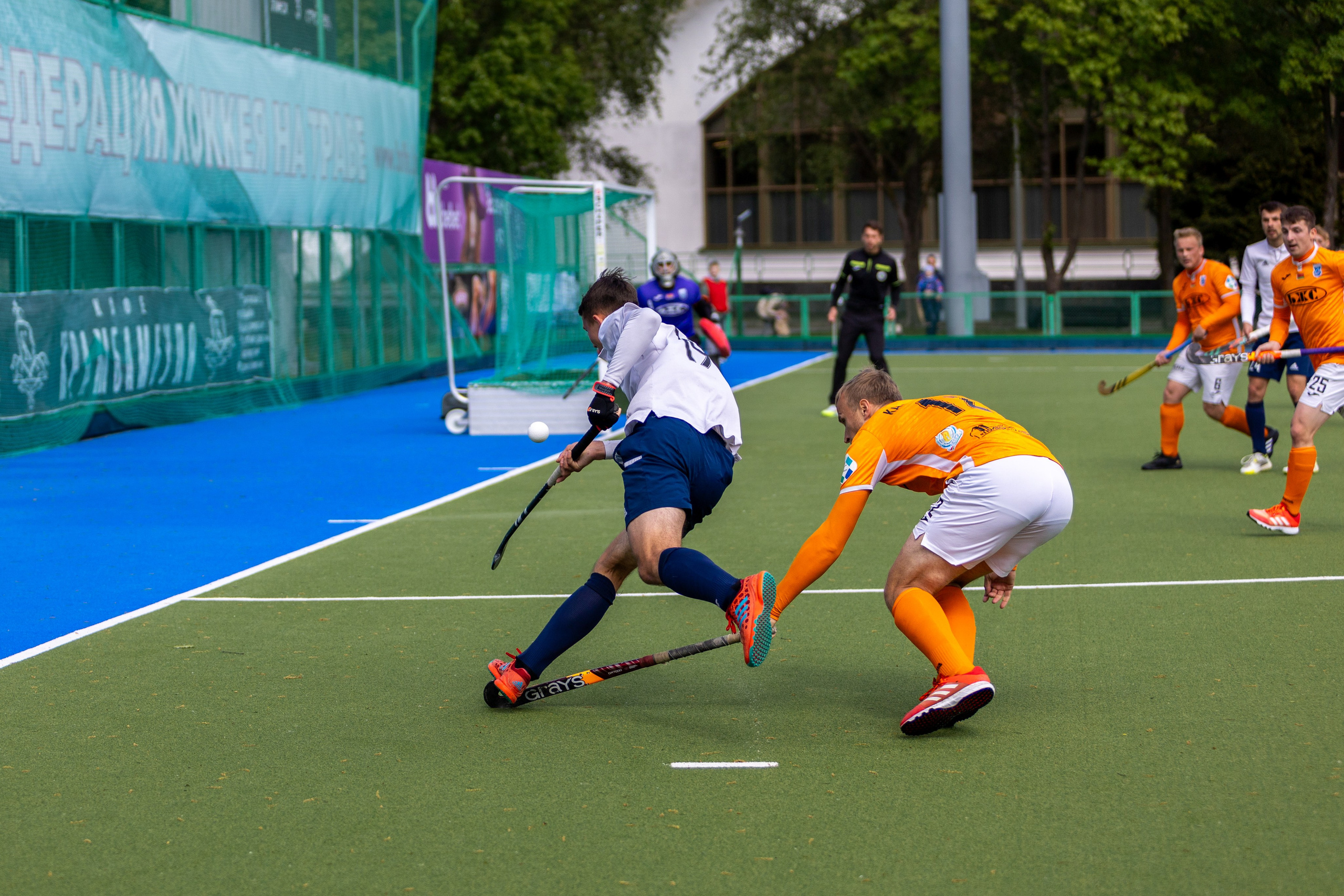 Хоккей на траве. ХК Минск — СК Строитель 11.05.2024. Профессиональный интерьерный и репортажный фотограф Минск и РБ. Максим Орлов