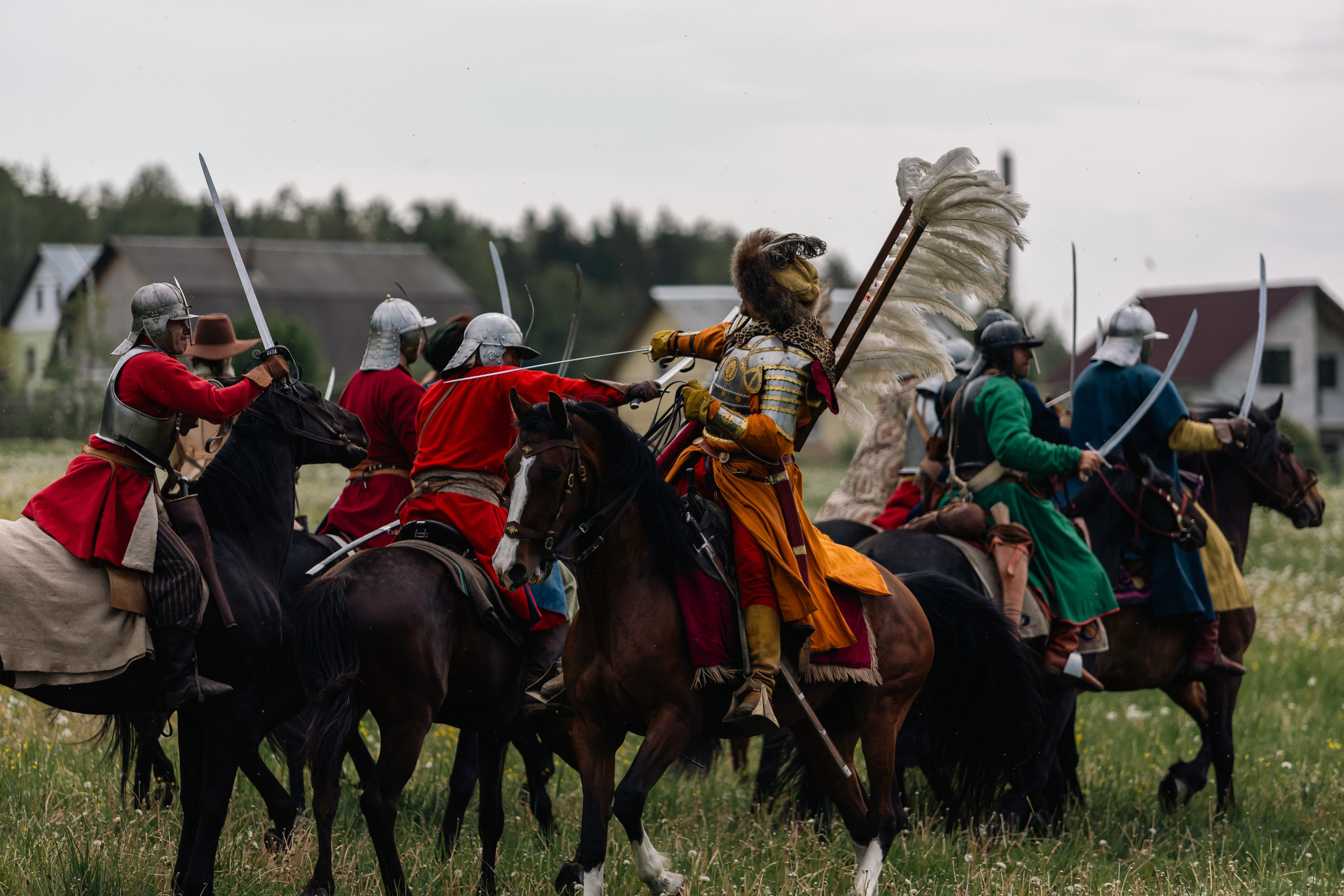 Золотая шпора. Маневры 17 века. Профессиональный интерьерный и репортажный фотограф Минск и РБ. Максим Орлов