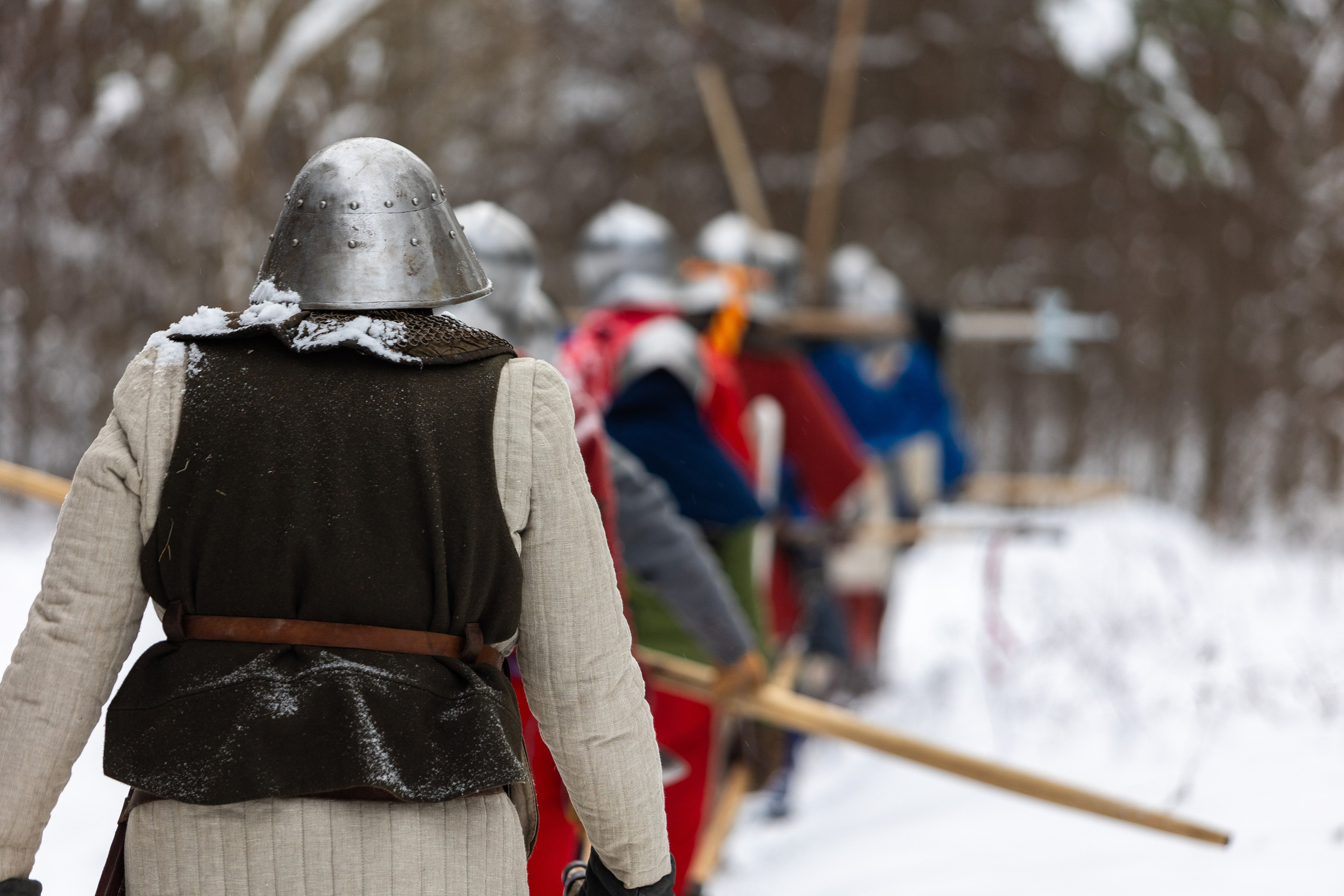 Зимние рыцарские маневры. Профессиональный интерьерный и репортажный фотограф Минск и РБ. Максим Орлов