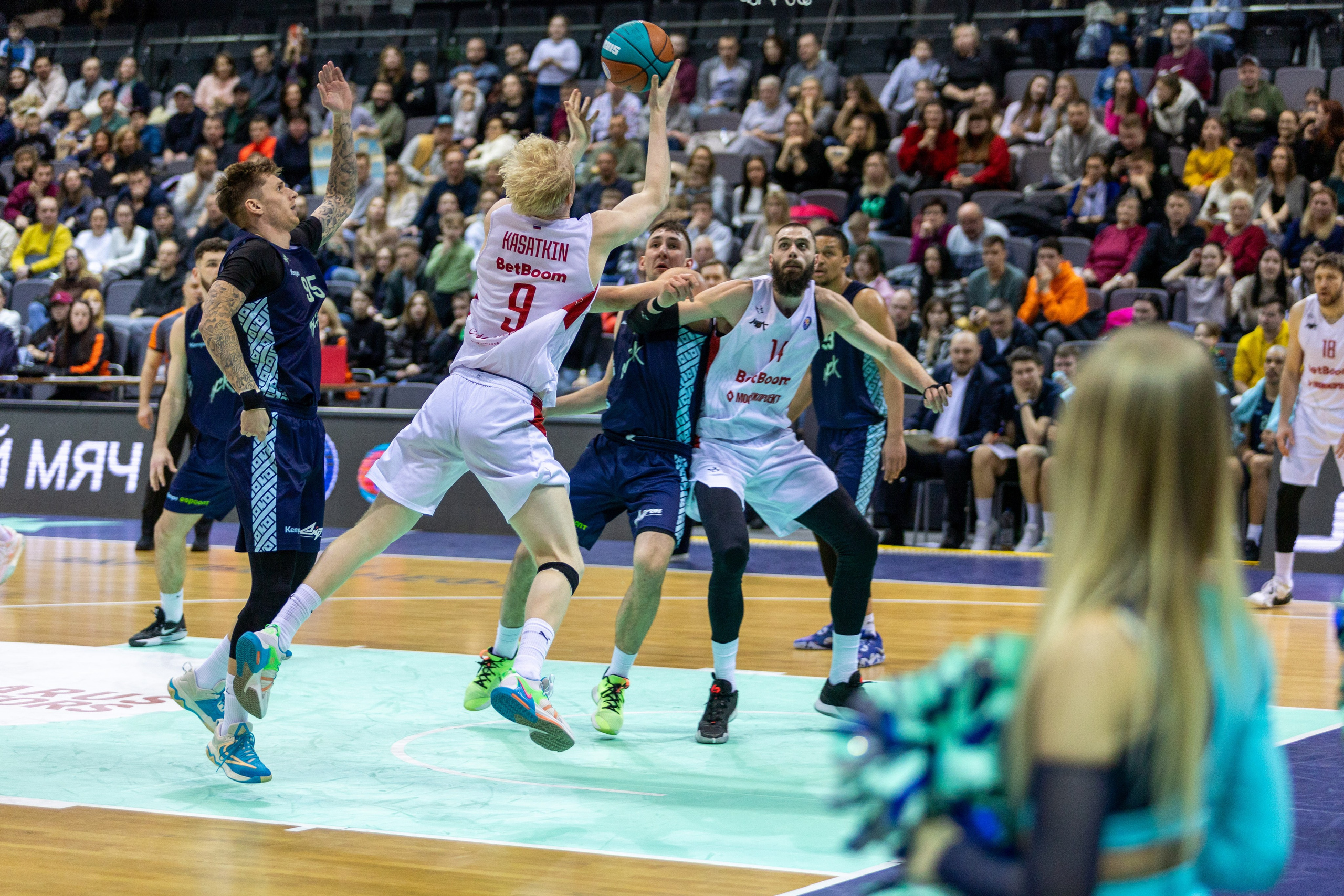 Баскетбол. Минск — MBA. 09.03.2024. Профессиональный интерьерный и репортажный фотограф Минск и РБ. Максим Орлов