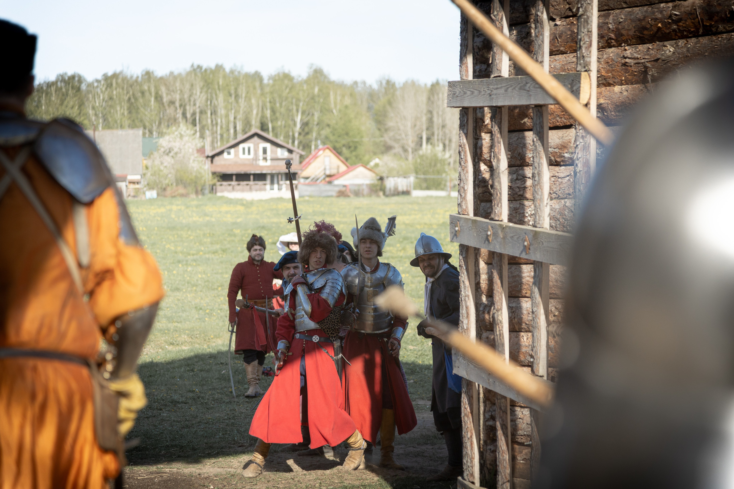 Золотая шпора. Огнем и мечем. День второй. Вылазка в лес. Штурм фортеции. Княжеский пир. Профессиональный интерьерный и репортажный фотограф Минск и РБ. Максим Орлов