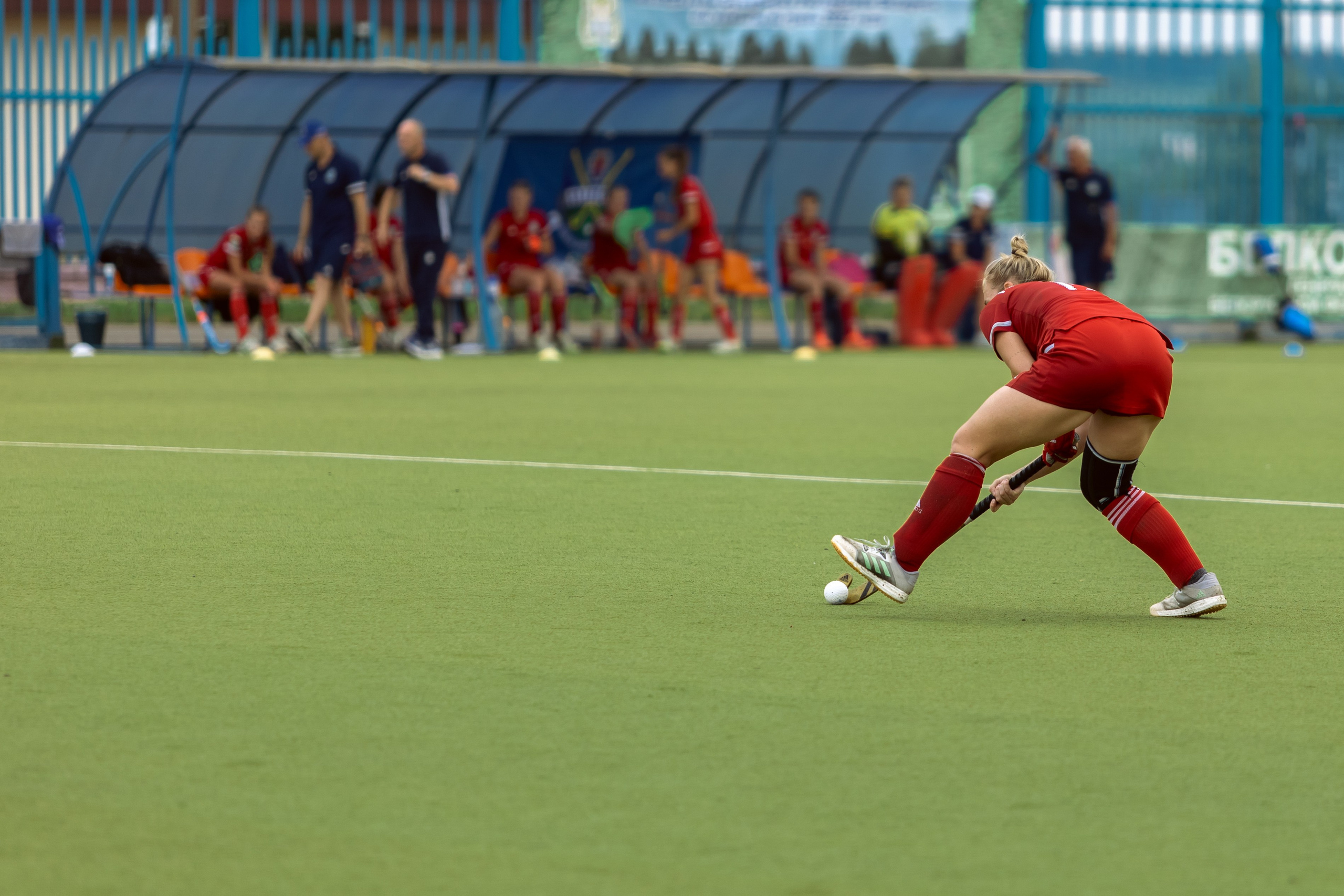 Хоккей на траве. Девушки. Минск — Виктория. 16.06.2024. Профессиональный интерьерный и репортажный фотограф Минск и РБ. Максим Орлов