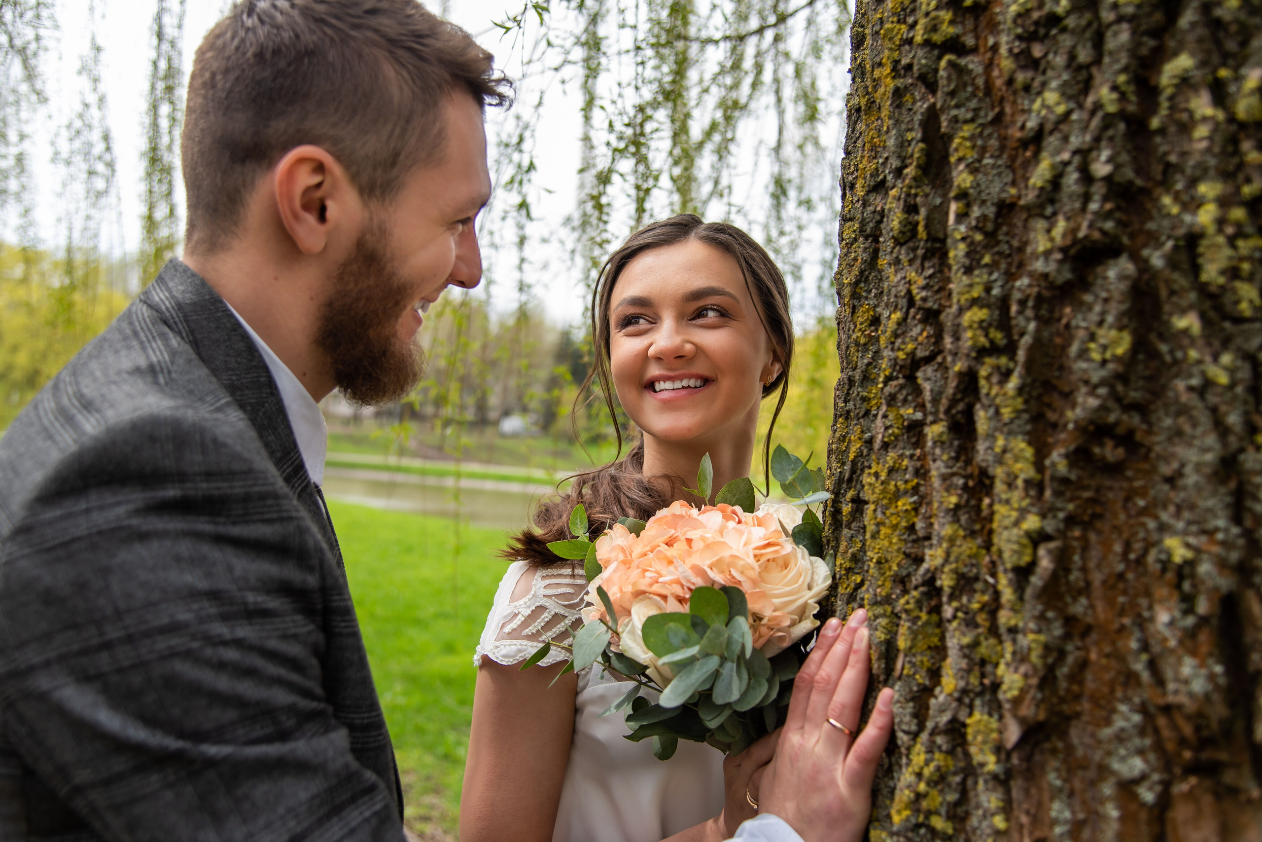 Роспись и прогулка Ростислава и Анастасии. Профессиональный интерьерный и репортажный фотограф Минск и РБ. Максим Орлов