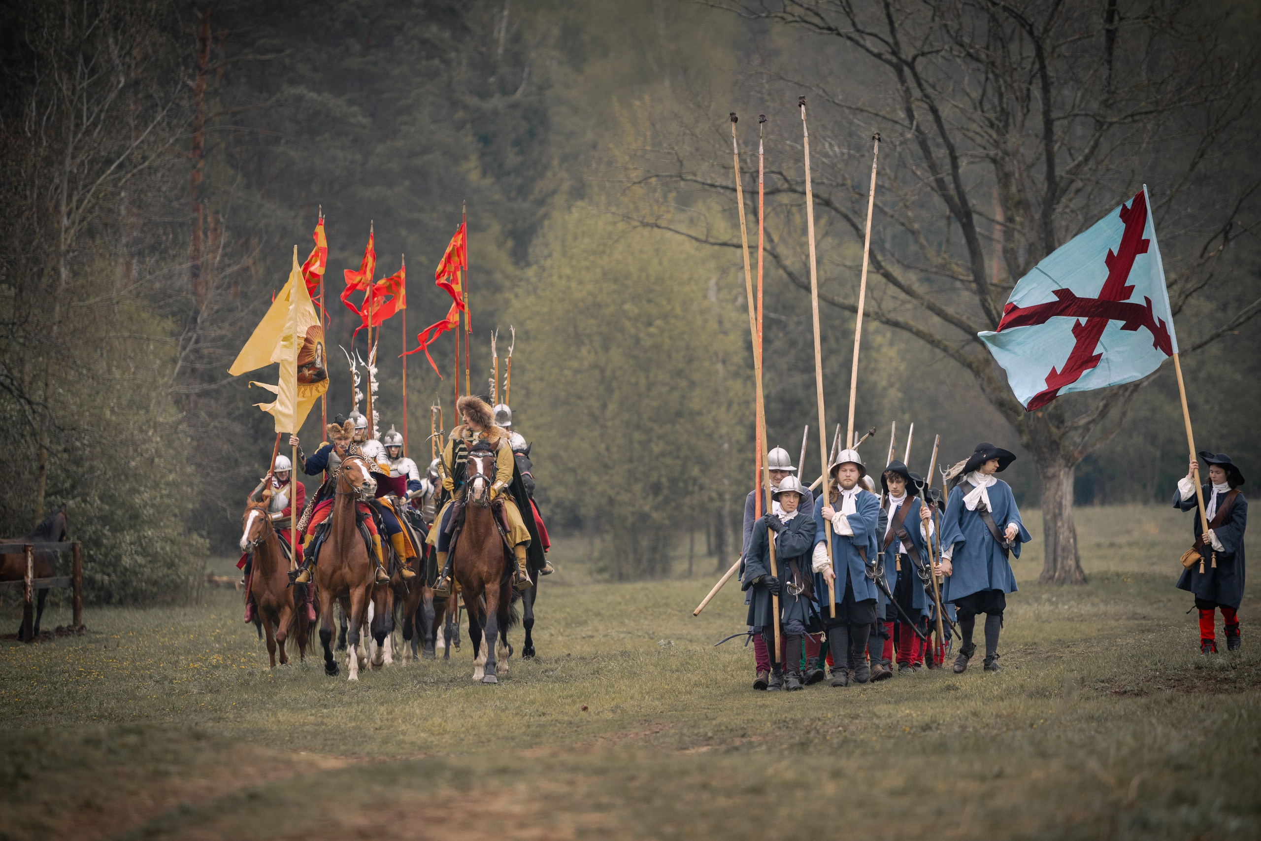Золотая шпора. Огнем и мечем. День третий. Бой на поле. Профессиональный интерьерный и репортажный фотограф Минск и РБ. Максим Орлов