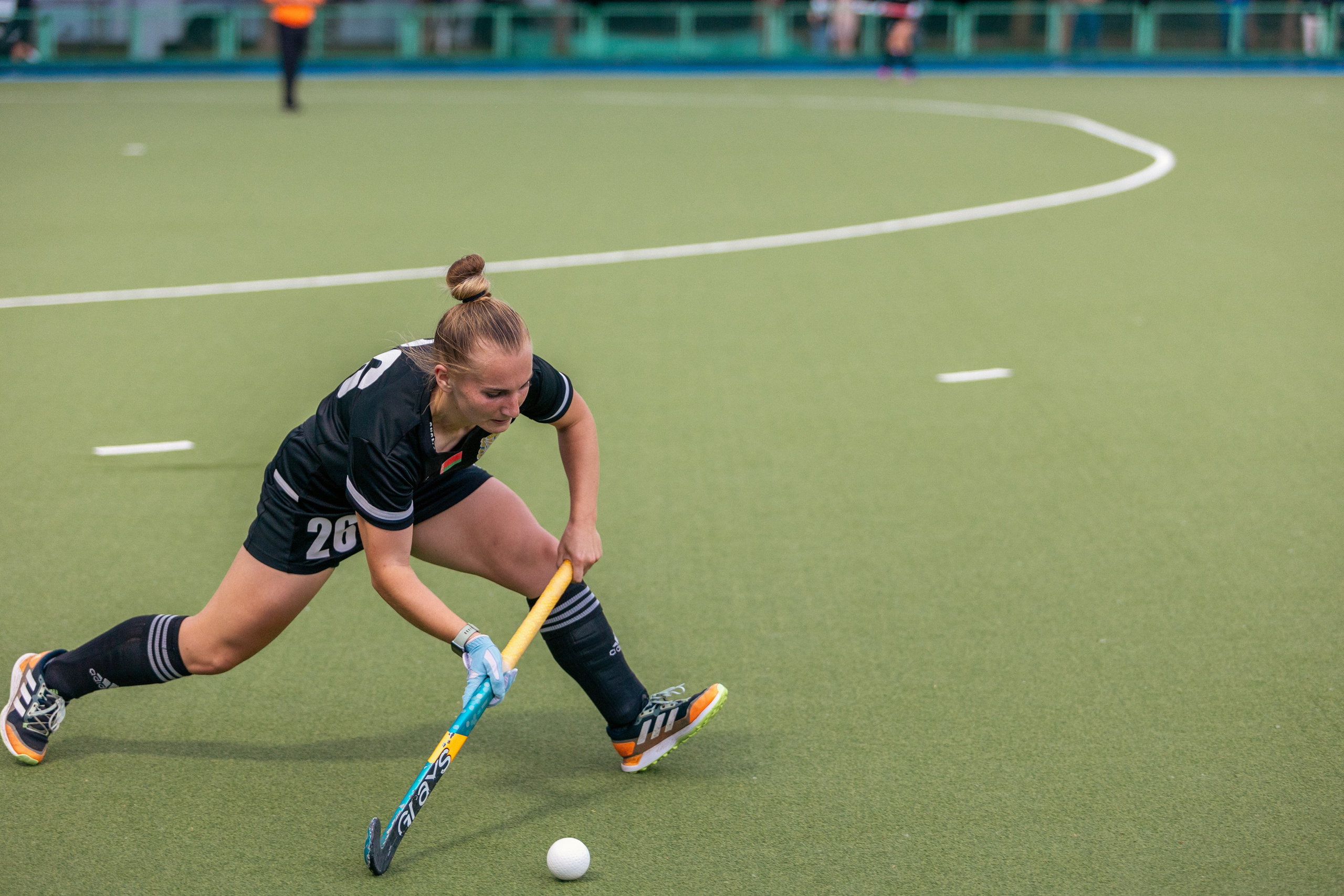 Хоккей на траве. Девушки. ХК Минск — ХК Виктория (Смолевичи) 10.06.2024. Профессиональный интерьерный и репортажный фотограф Минск и РБ. Максим Орлов