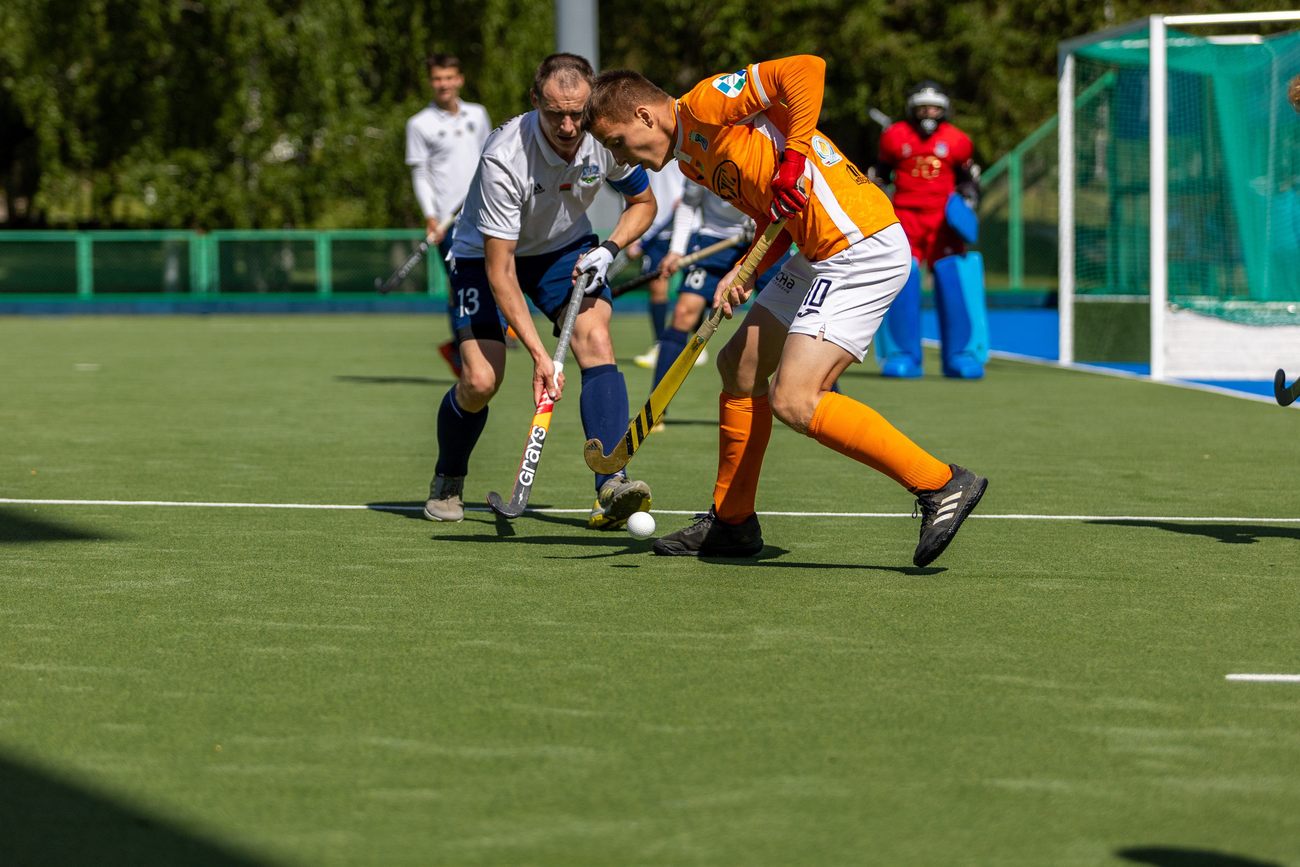 Хоккей на траве. ХК Минск — СК Строитель 12.05.2024. Профессиональный интерьерный и репортажный фотограф Минск и РБ. Максим Орлов
