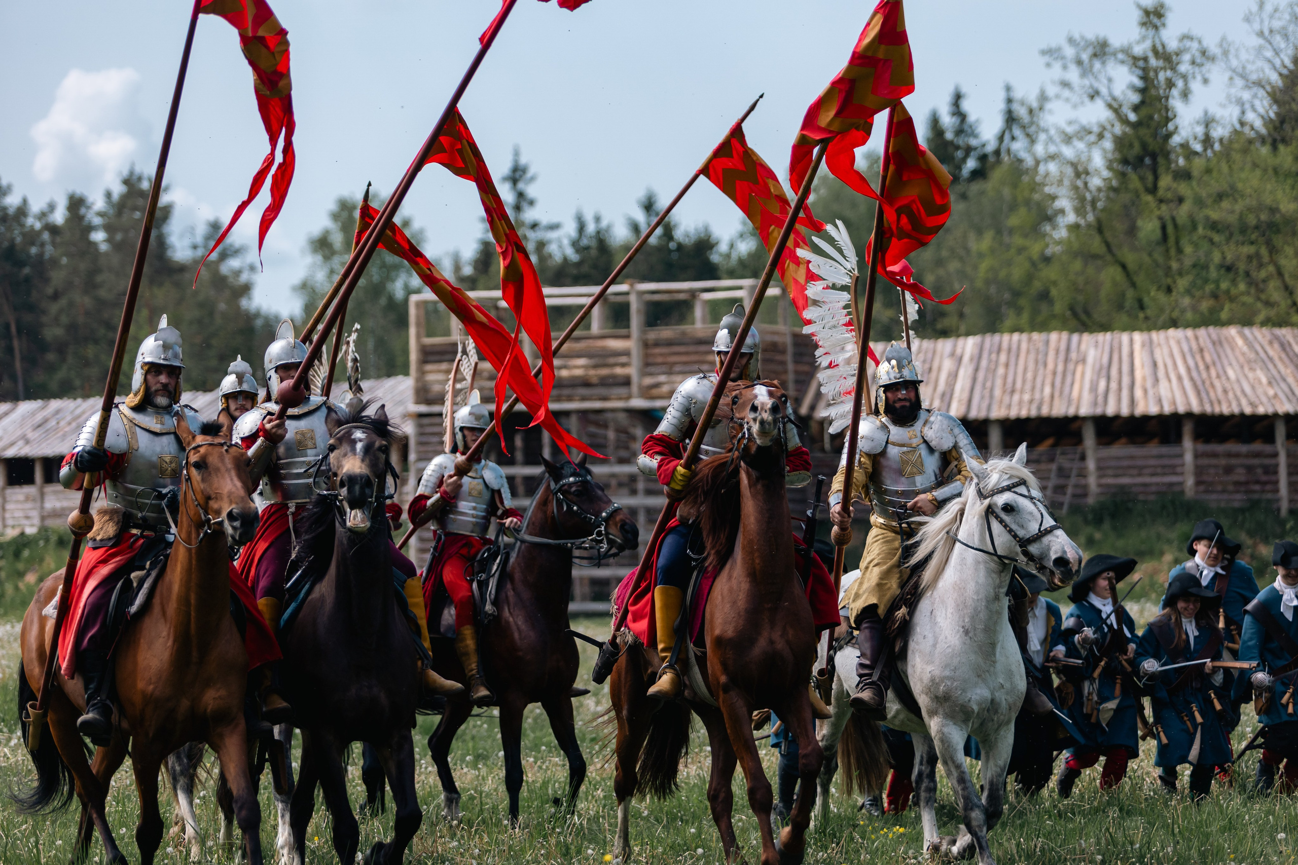 Золотая шпора. Маневры 17 века. Профессиональный интерьерный и репортажный фотограф Минск и РБ. Максим Орлов