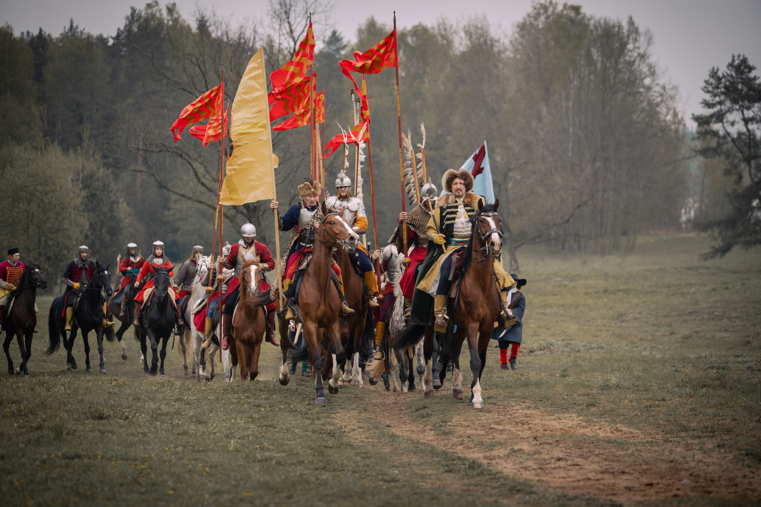 Золотая шпора. Огнем и мечем. День третий. Бой на поле. Профессиональный интерьерный и репортажный фотограф Минск и РБ. Максим Орлов