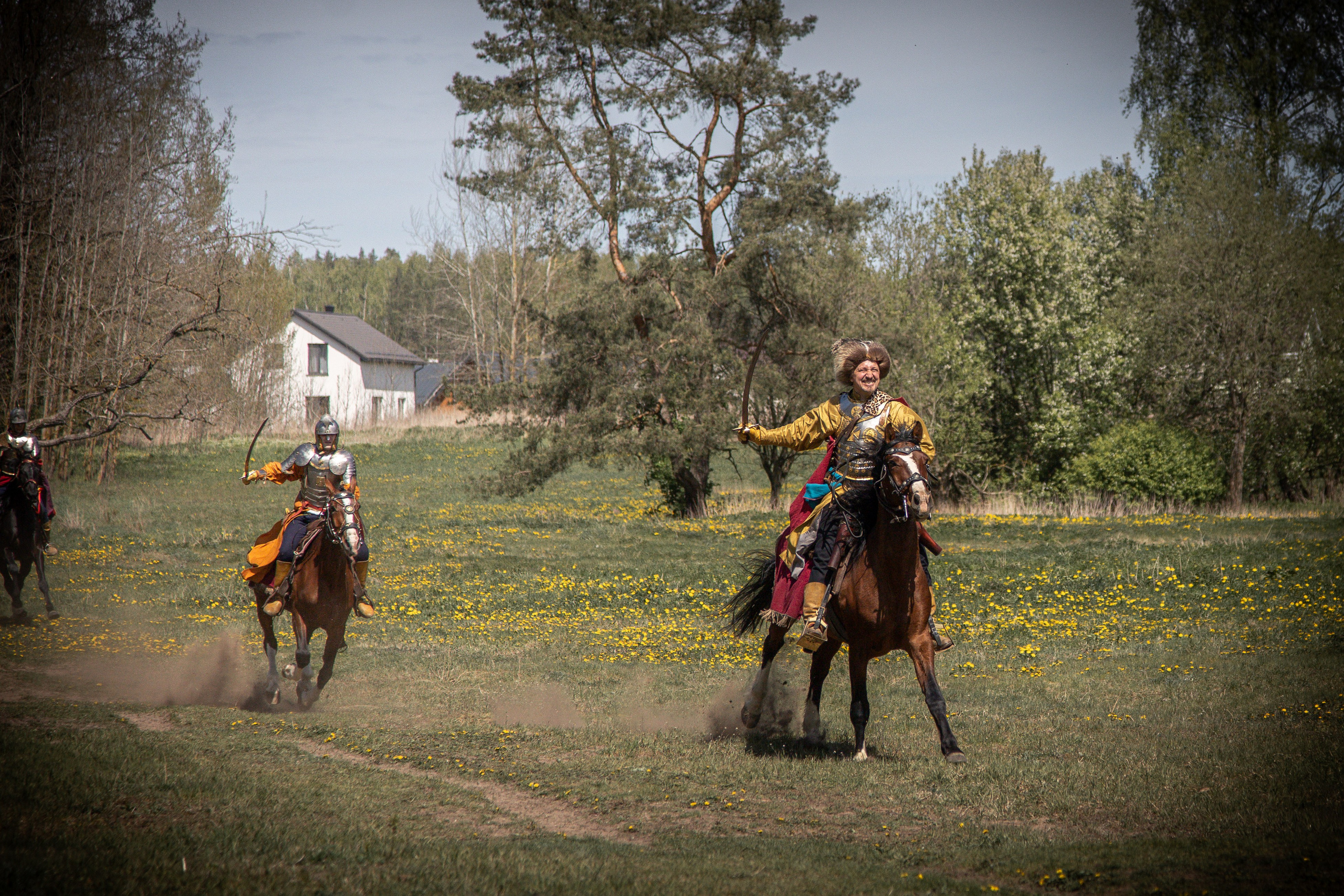 Золотая шпора. Огнем и мечем. День второй. Вылазка в лес. Штурм фортеции. Княжеский пир. Профессиональный интерьерный и репортажный фотограф Минск и РБ. Максим Орлов